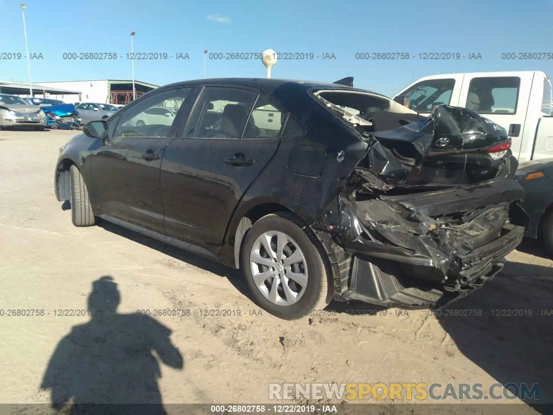 3 Photograph of a damaged car JTDEPRAE7LJ045371 TOYOTA COROLLA 2020