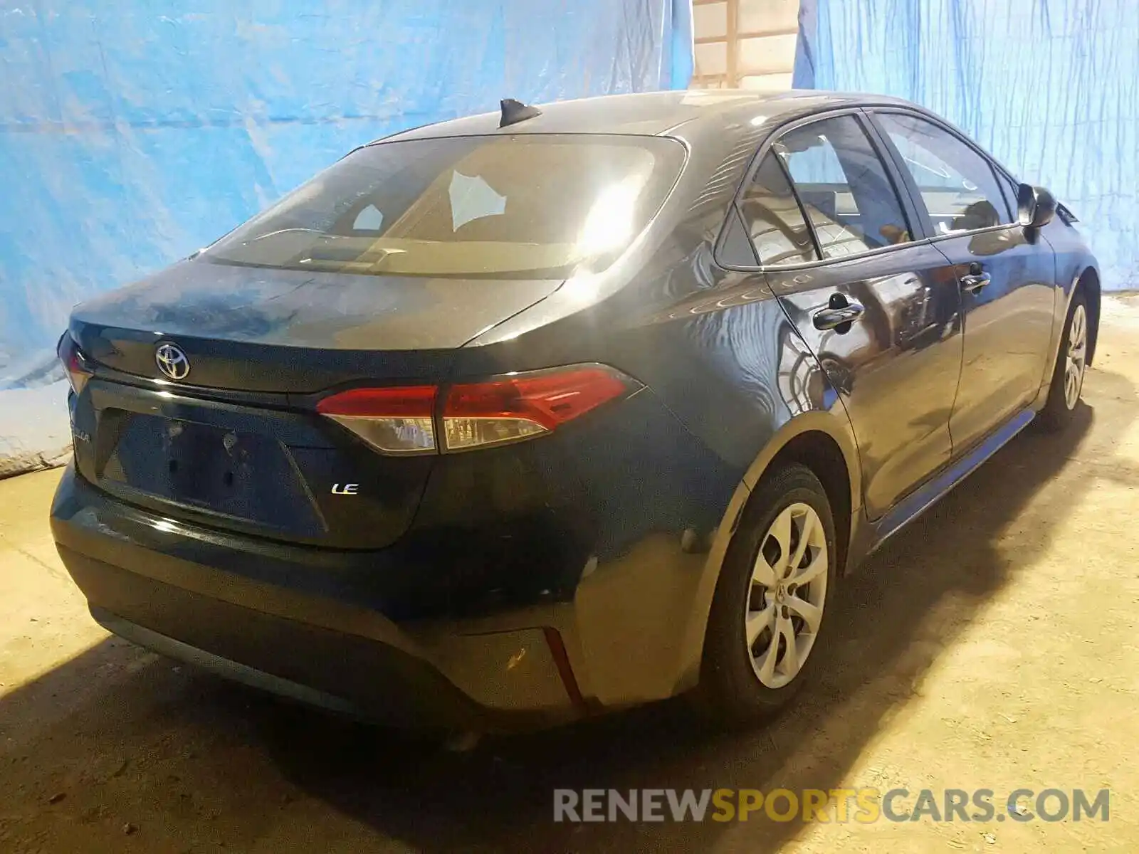 4 Photograph of a damaged car JTDEPRAE7LJ045533 TOYOTA COROLLA 2020