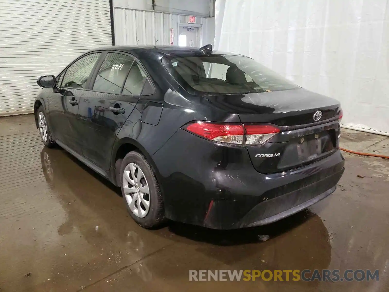 3 Photograph of a damaged car JTDEPRAE7LJ046245 TOYOTA COROLLA 2020