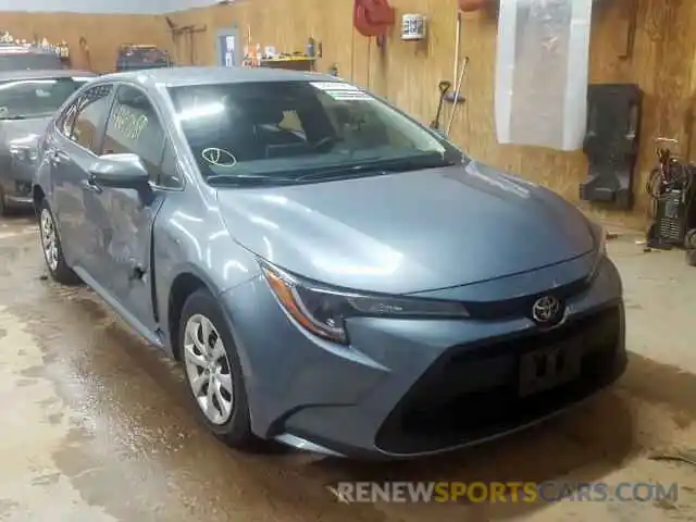 1 Photograph of a damaged car JTDEPRAE7LJ046892 TOYOTA COROLLA 2020