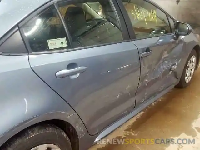 9 Photograph of a damaged car JTDEPRAE7LJ046892 TOYOTA COROLLA 2020