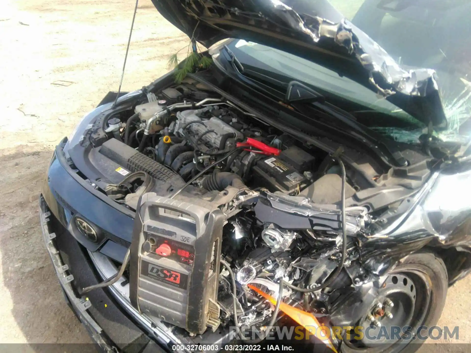 10 Photograph of a damaged car JTDEPRAE7LJ049680 TOYOTA COROLLA 2020