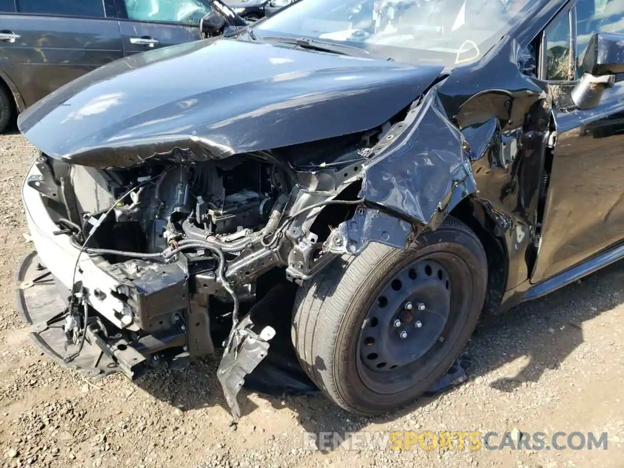 9 Photograph of a damaged car JTDEPRAE7LJ050568 TOYOTA COROLLA 2020