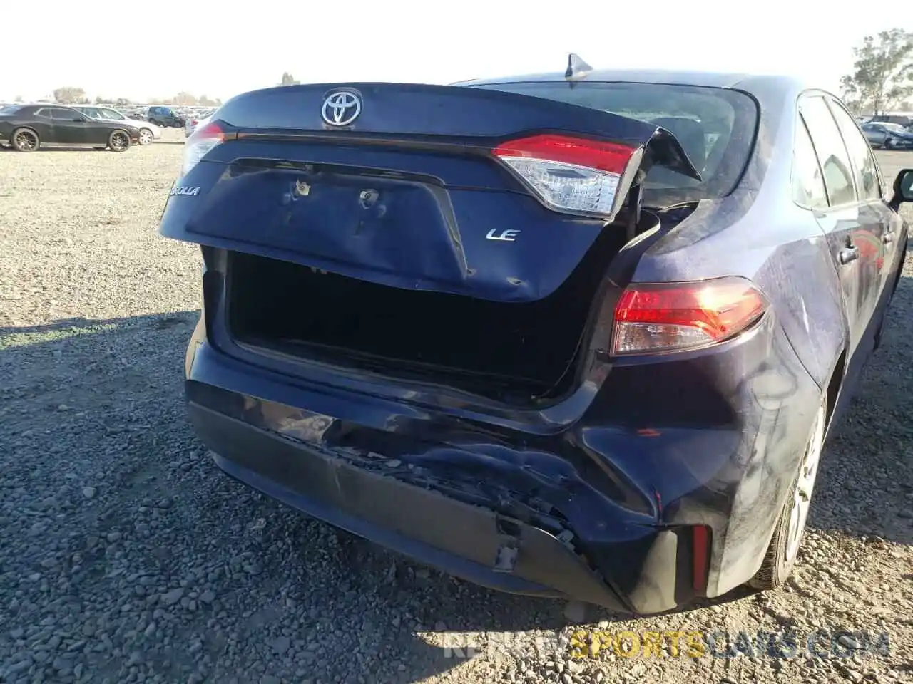 9 Photograph of a damaged car JTDEPRAE7LJ051252 TOYOTA COROLLA 2020