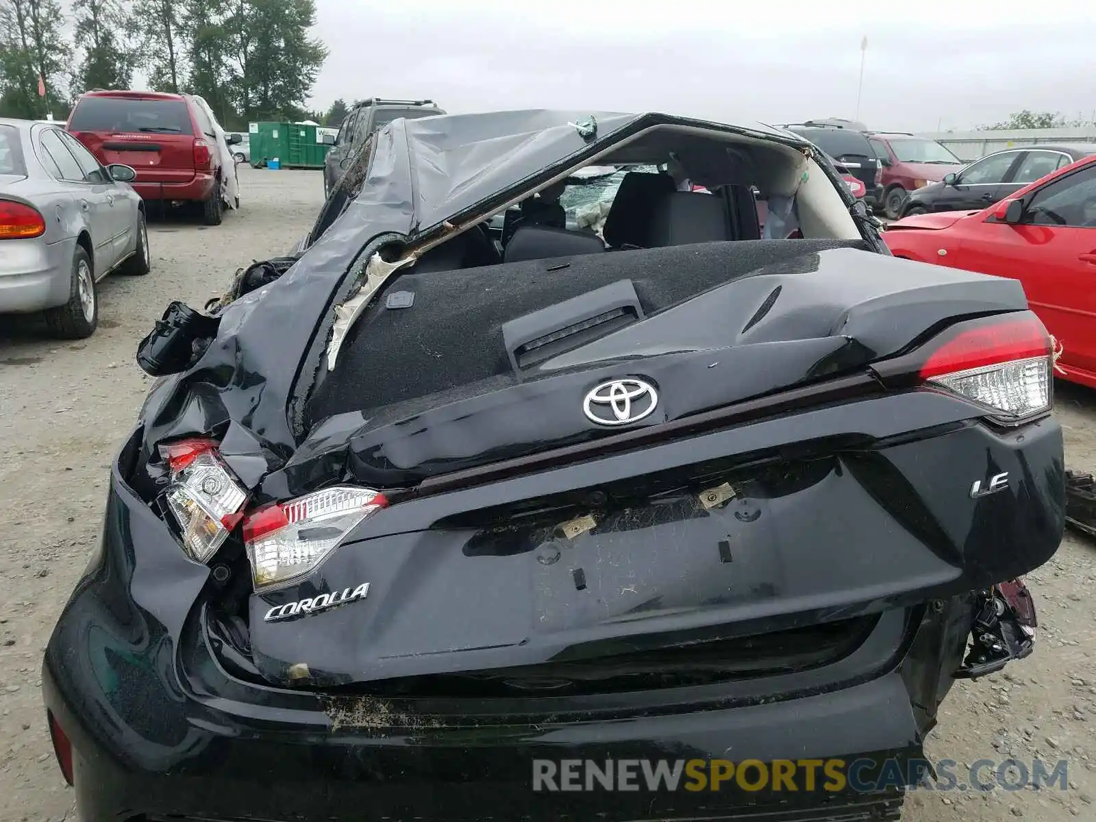 9 Photograph of a damaged car JTDEPRAE7LJ051509 TOYOTA COROLLA 2020