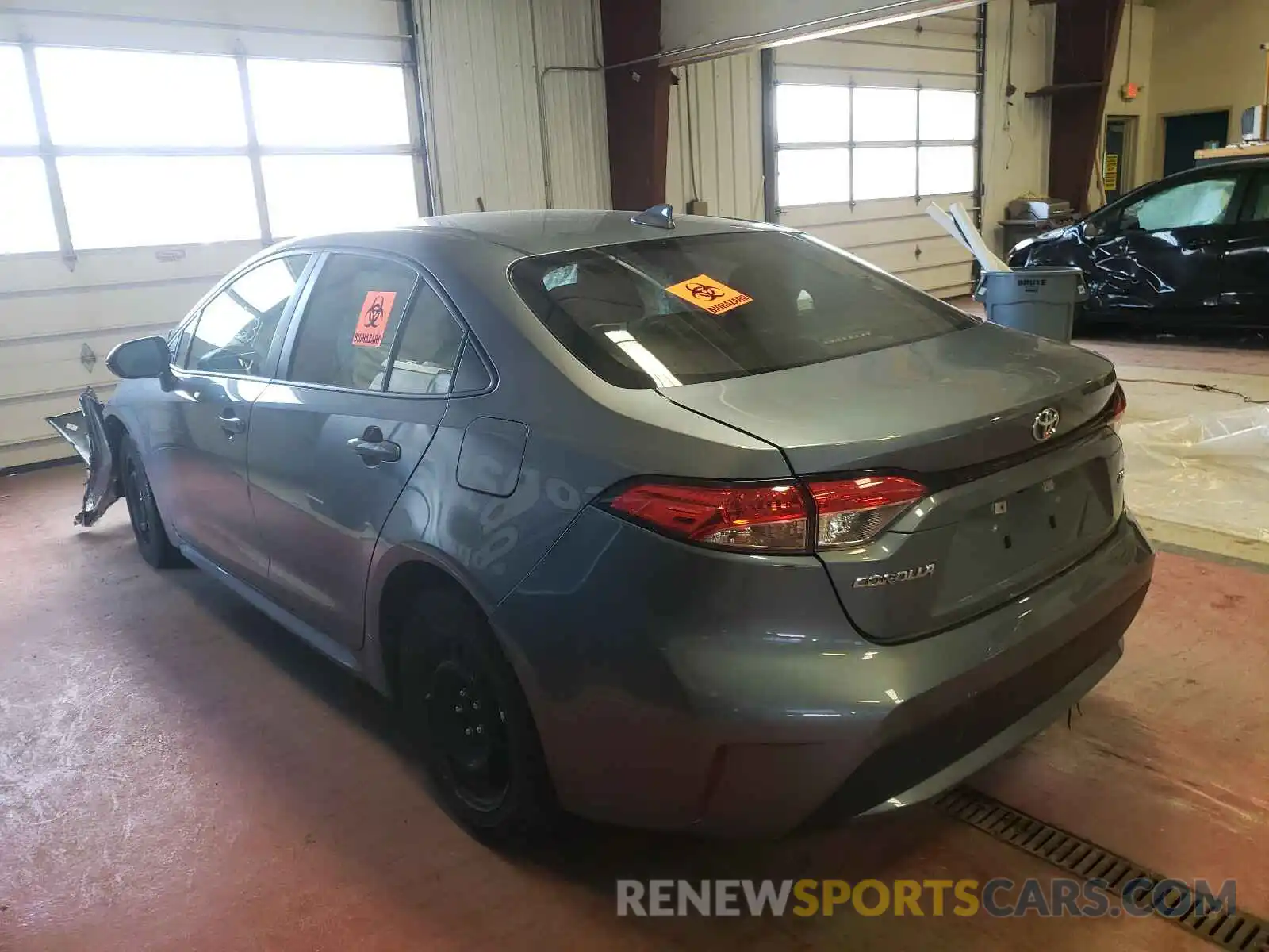 3 Photograph of a damaged car JTDEPRAE7LJ051834 TOYOTA COROLLA 2020