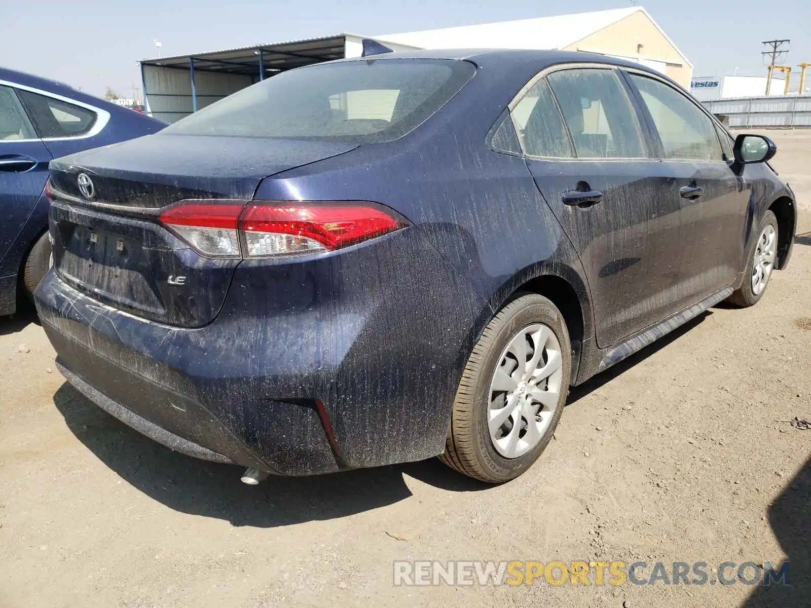 4 Photograph of a damaged car JTDEPRAE7LJ053101 TOYOTA COROLLA 2020