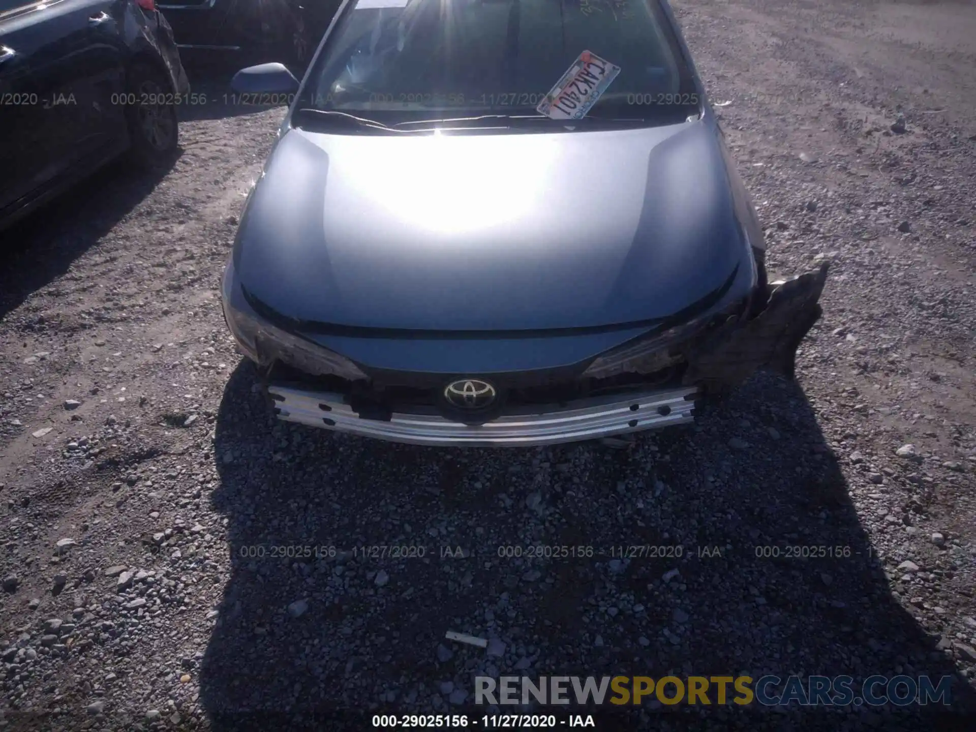 6 Photograph of a damaged car JTDEPRAE7LJ053454 TOYOTA COROLLA 2020