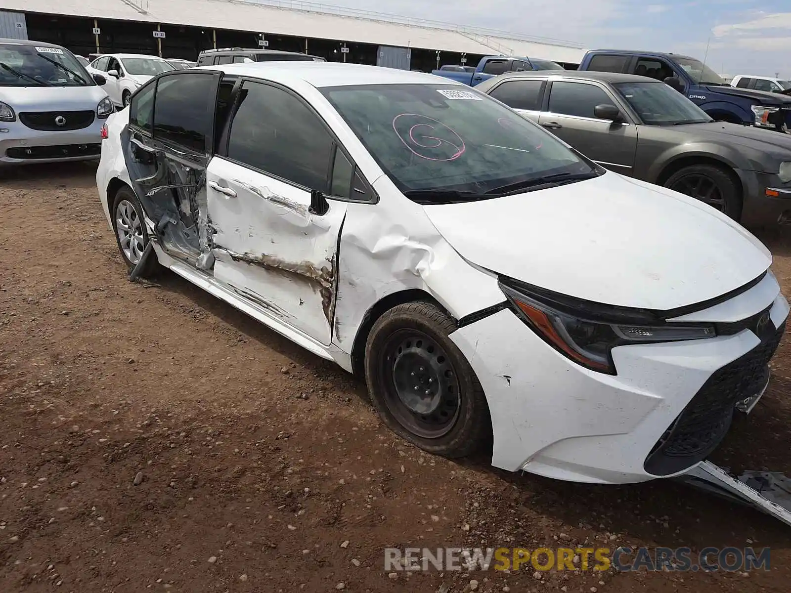 9 Photograph of a damaged car JTDEPRAE7LJ056273 TOYOTA COROLLA 2020