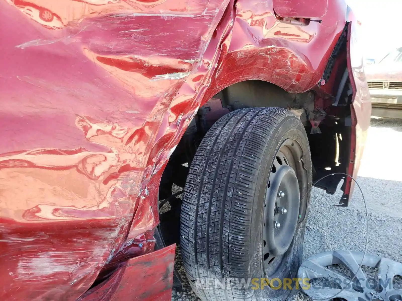10 Photograph of a damaged car JTDEPRAE7LJ056676 TOYOTA COROLLA 2020
