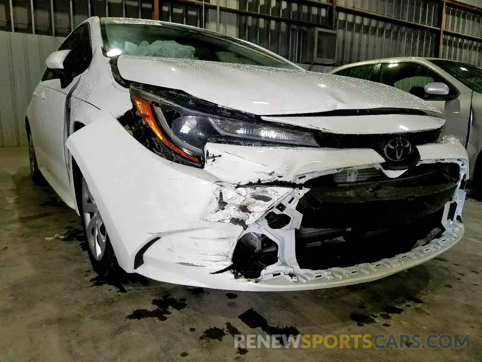 9 Photograph of a damaged car JTDEPRAE7LJ057259 TOYOTA COROLLA 2020