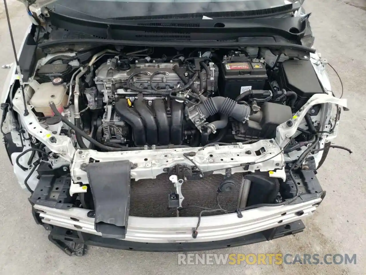 7 Photograph of a damaged car JTDEPRAE7LJ057729 TOYOTA COROLLA 2020