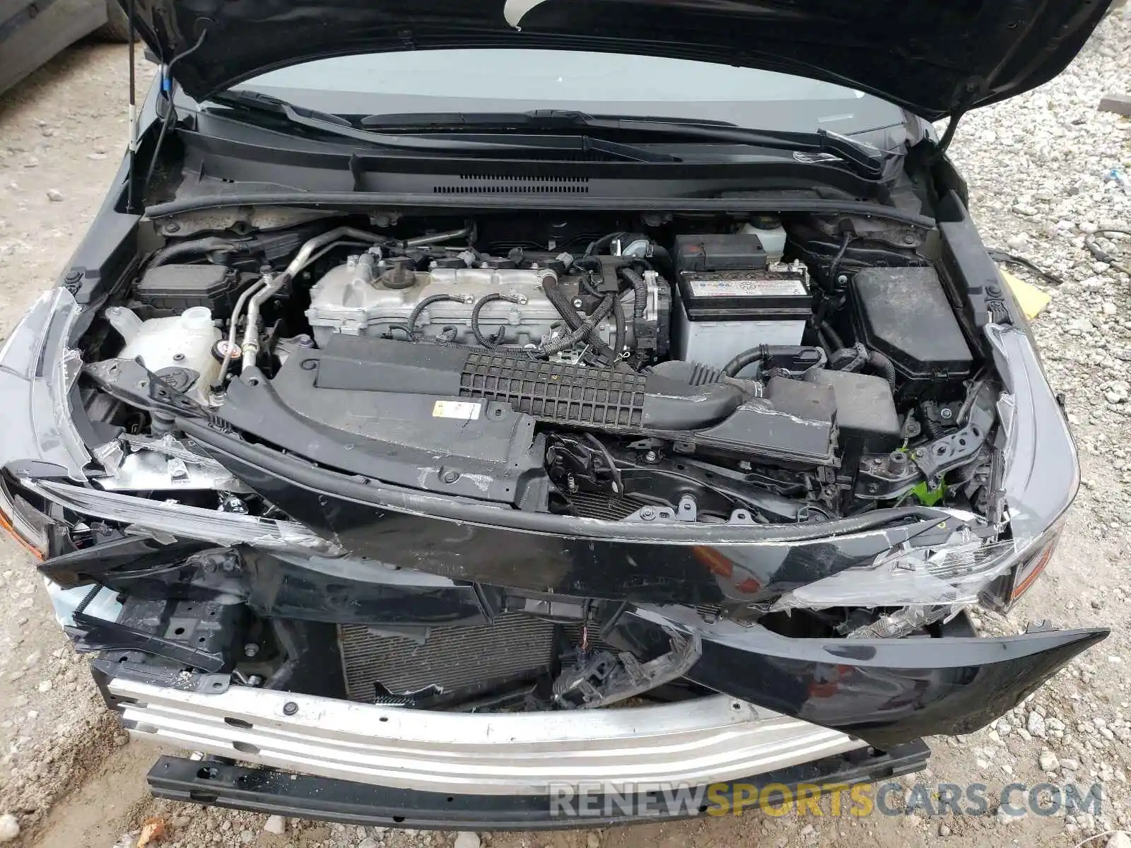 7 Photograph of a damaged car JTDEPRAE7LJ057939 TOYOTA COROLLA 2020