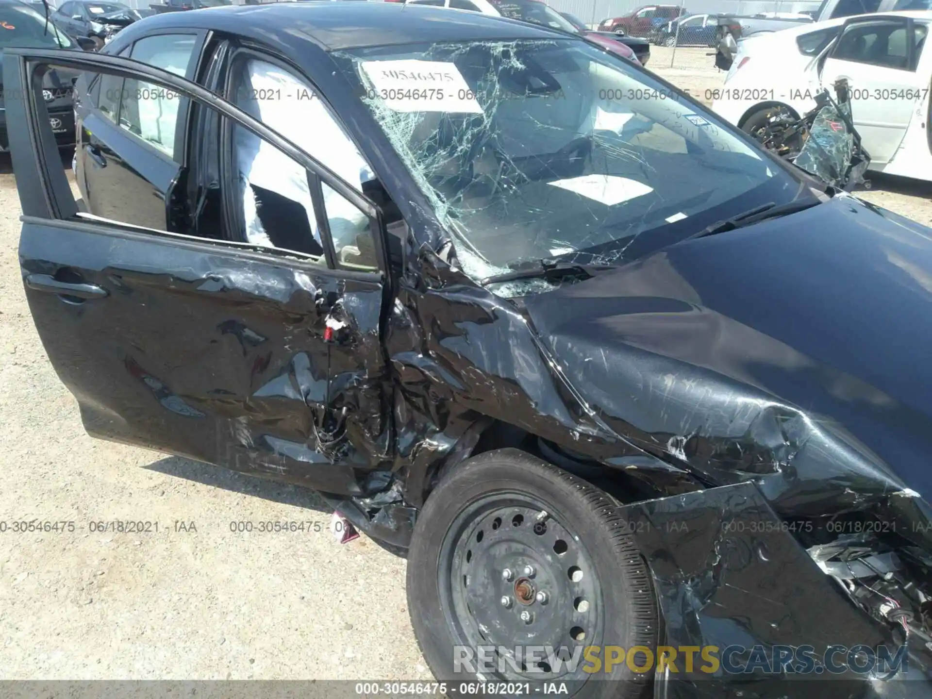 6 Photograph of a damaged car JTDEPRAE7LJ058508 TOYOTA COROLLA 2020