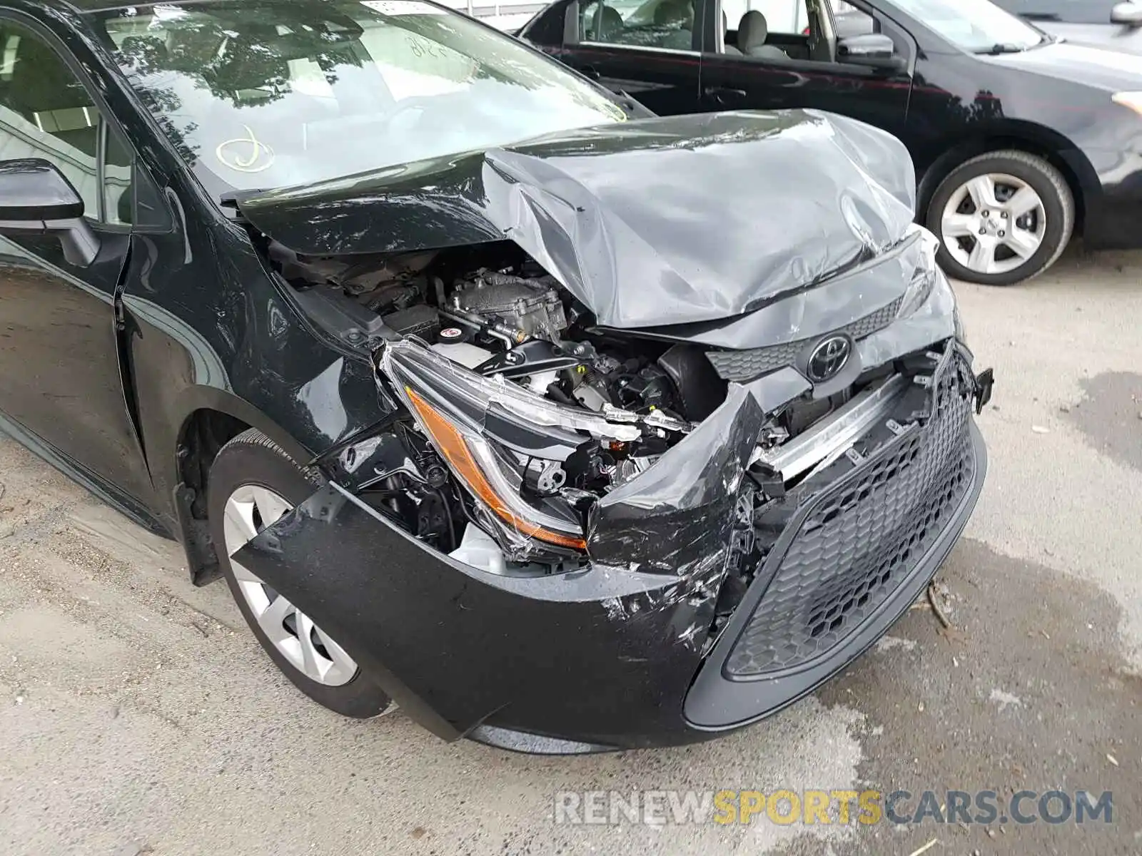 9 Photograph of a damaged car JTDEPRAE7LJ058816 TOYOTA COROLLA 2020