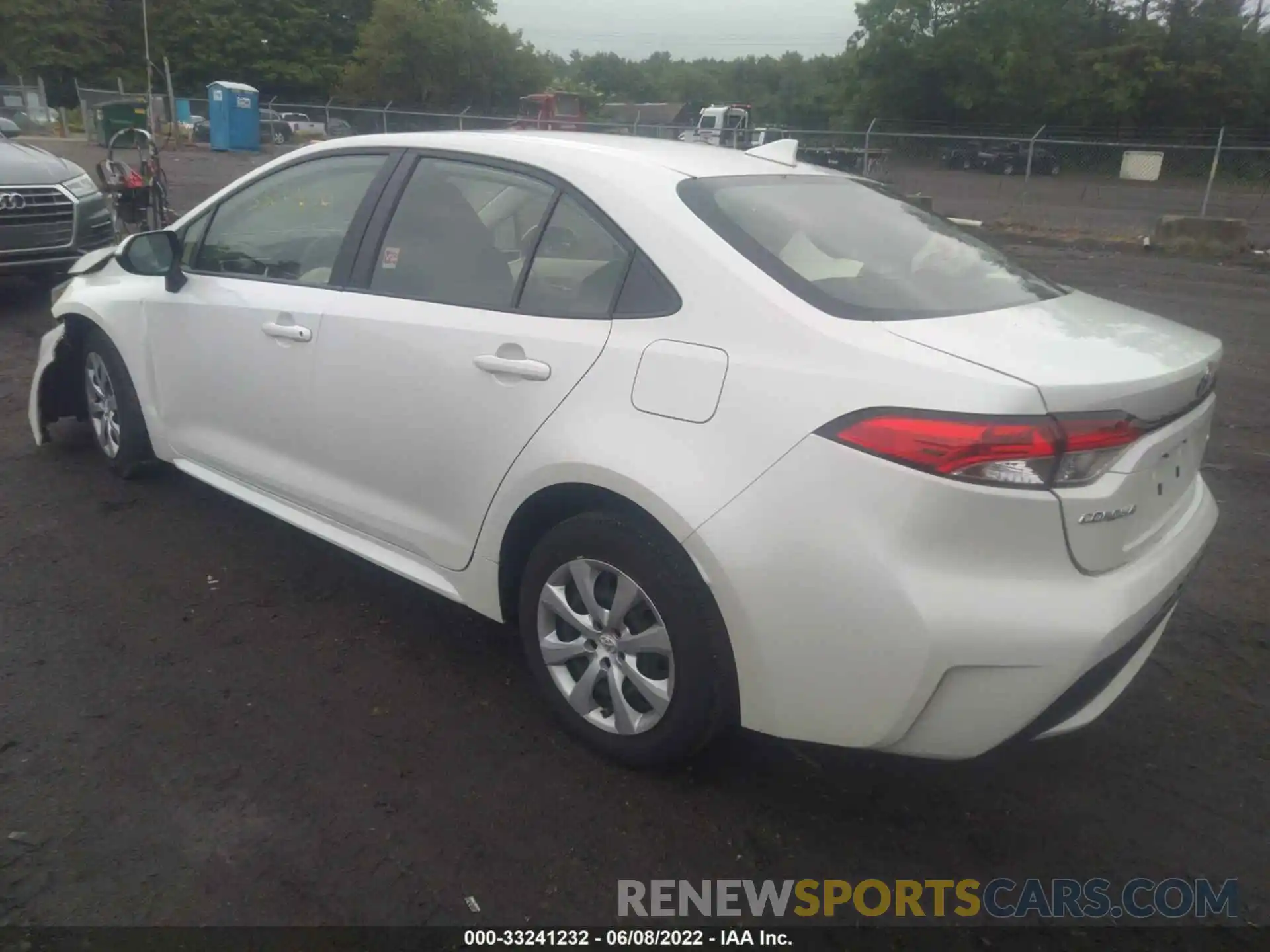 3 Photograph of a damaged car JTDEPRAE7LJ059559 TOYOTA COROLLA 2020