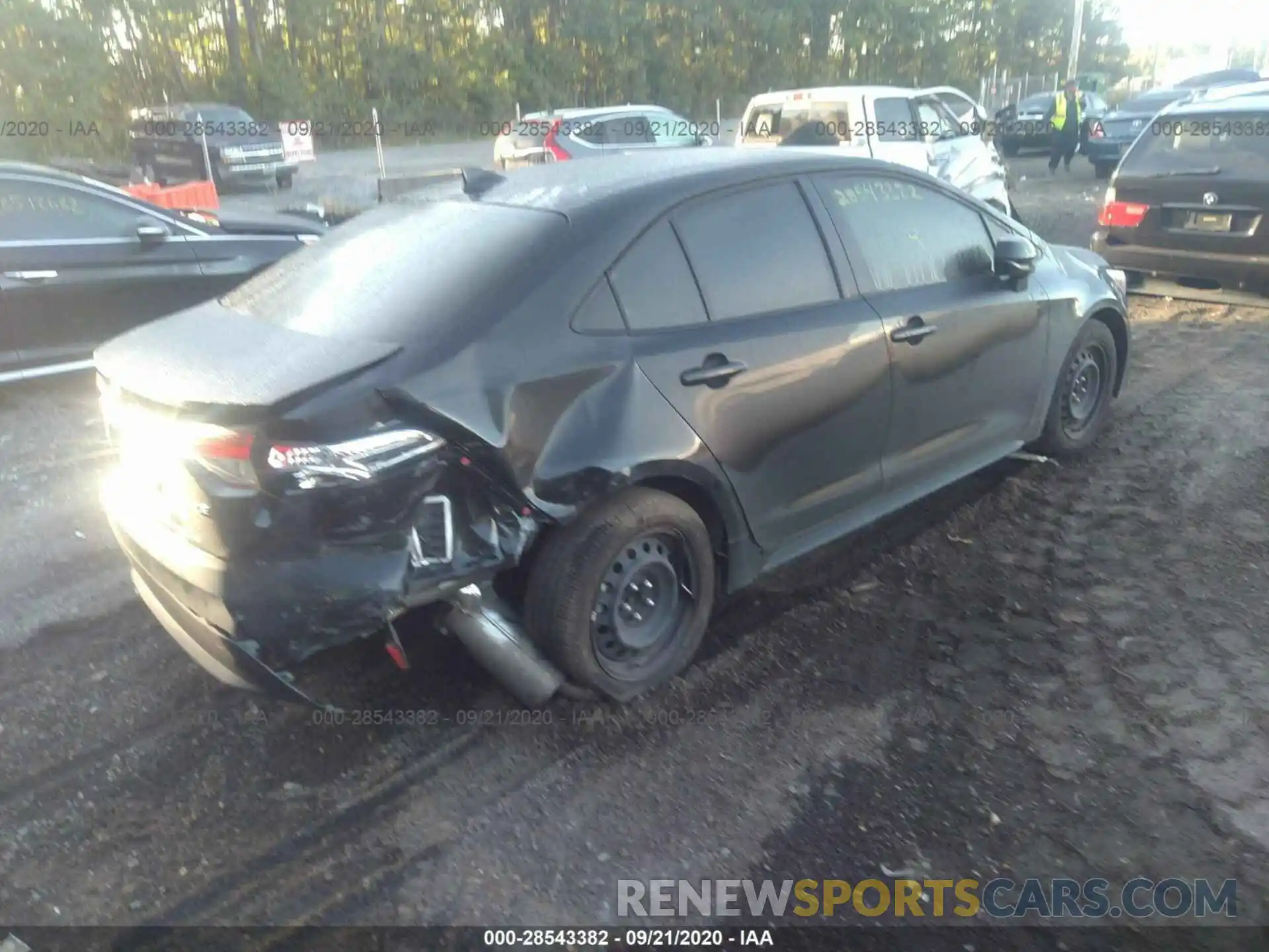 4 Photograph of a damaged car JTDEPRAE7LJ060579 TOYOTA COROLLA 2020