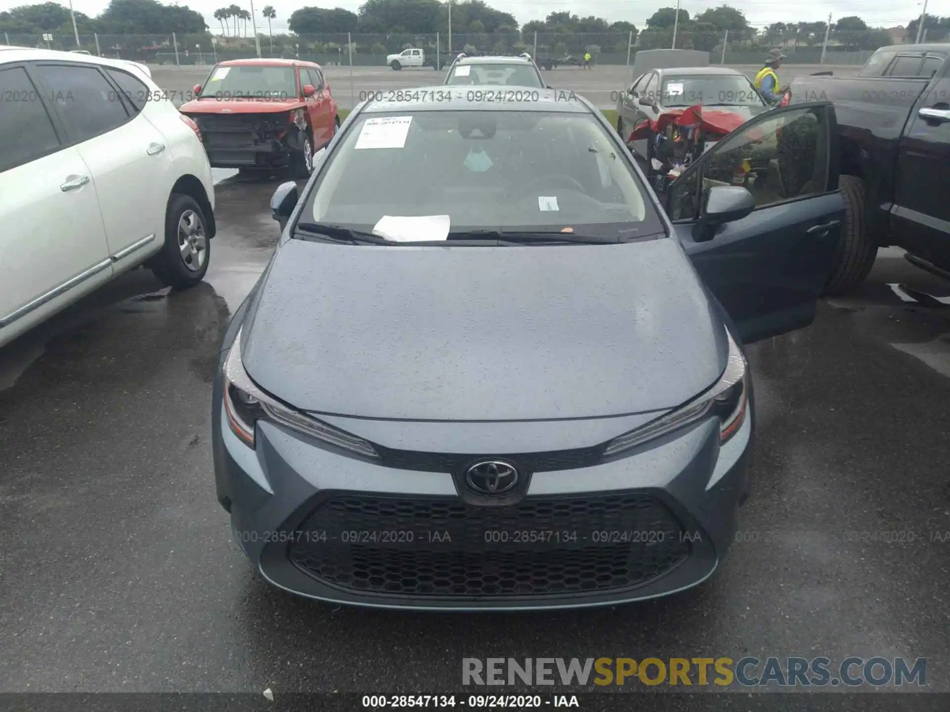 6 Photograph of a damaged car JTDEPRAE7LJ062932 TOYOTA COROLLA 2020