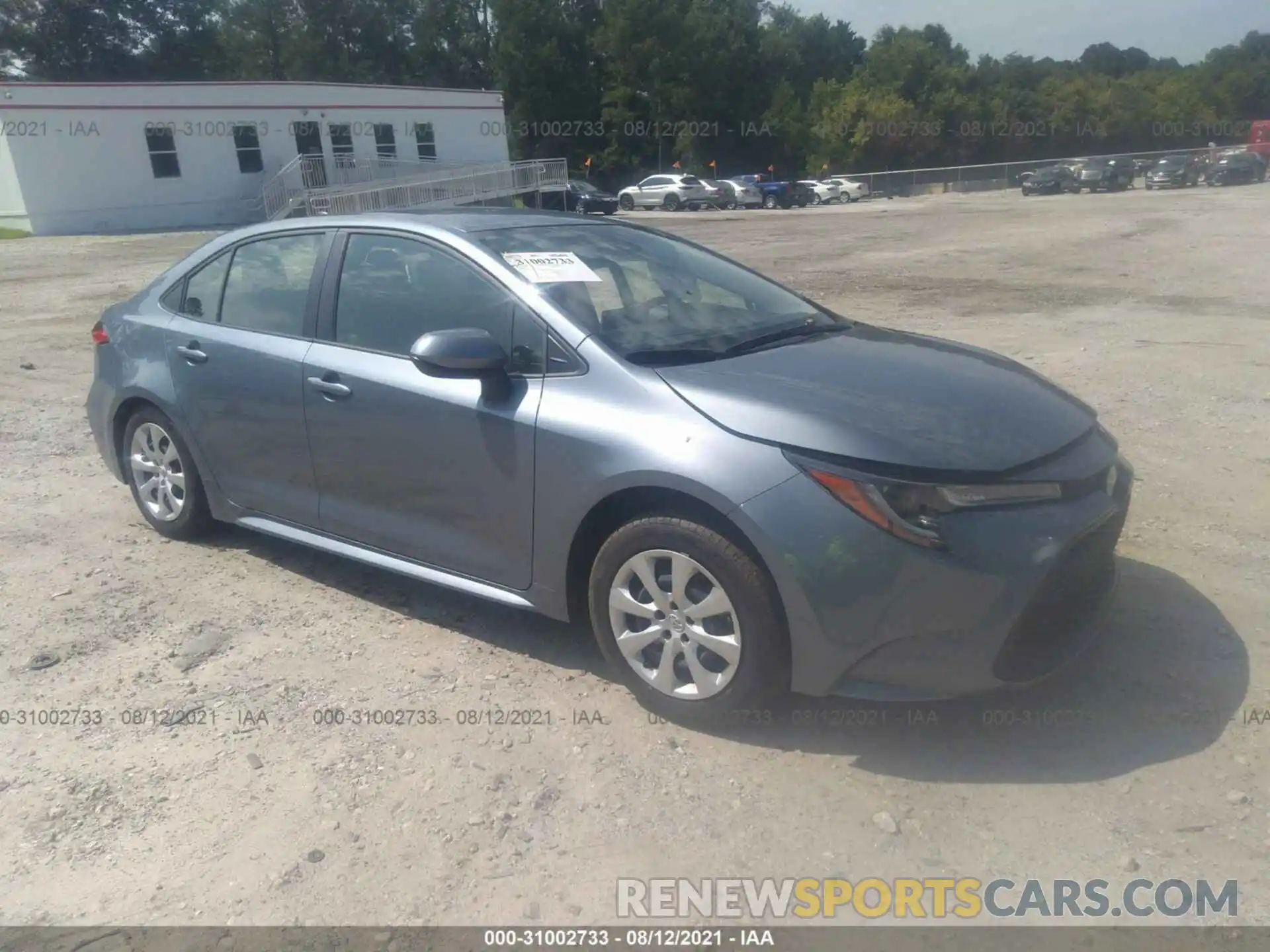 1 Photograph of a damaged car JTDEPRAE7LJ064096 TOYOTA COROLLA 2020