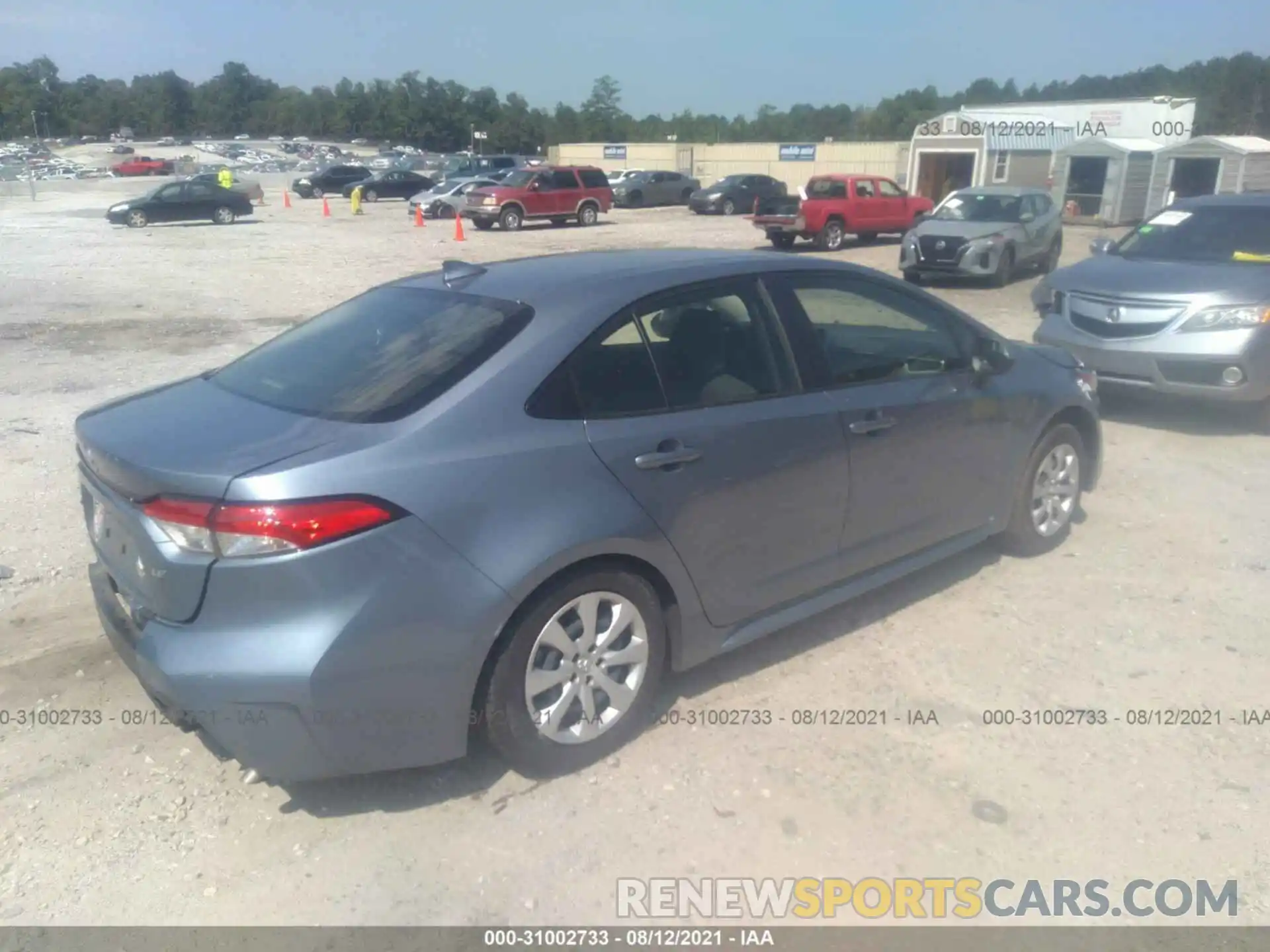 4 Photograph of a damaged car JTDEPRAE7LJ064096 TOYOTA COROLLA 2020