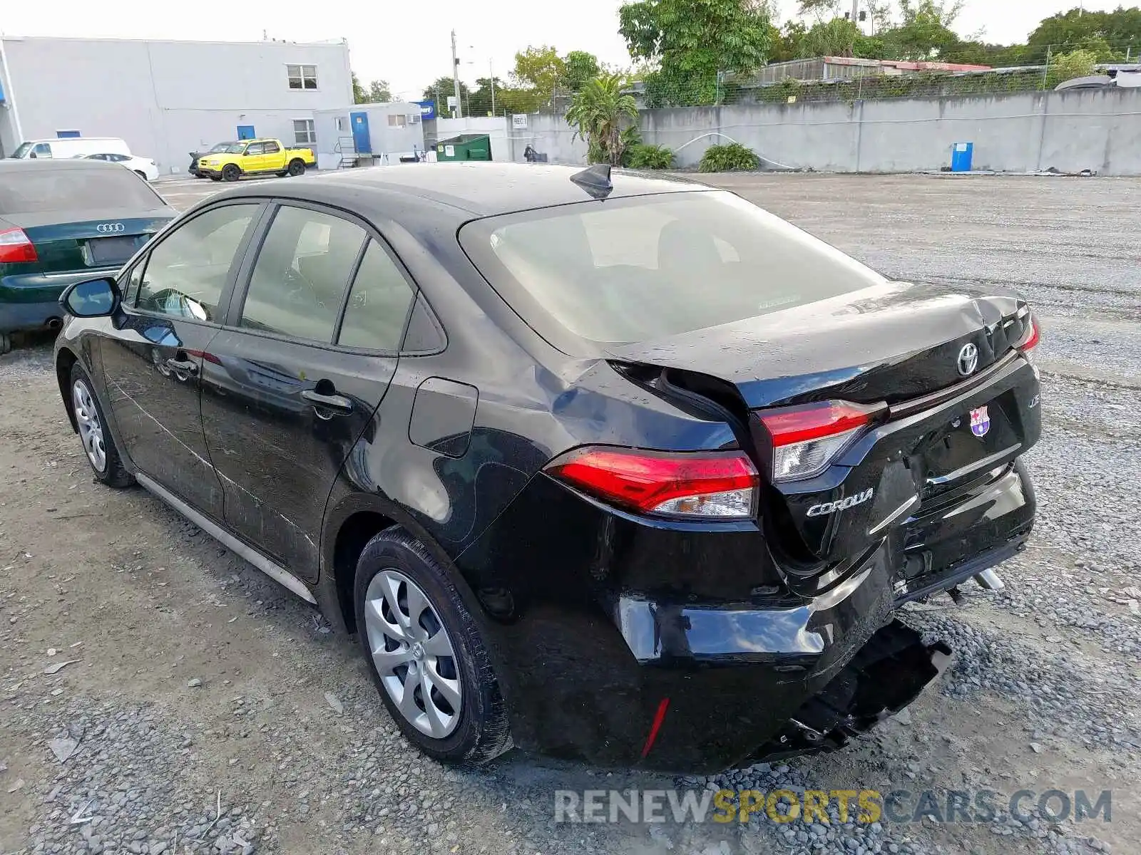 3 Photograph of a damaged car JTDEPRAE7LJ064194 TOYOTA COROLLA 2020