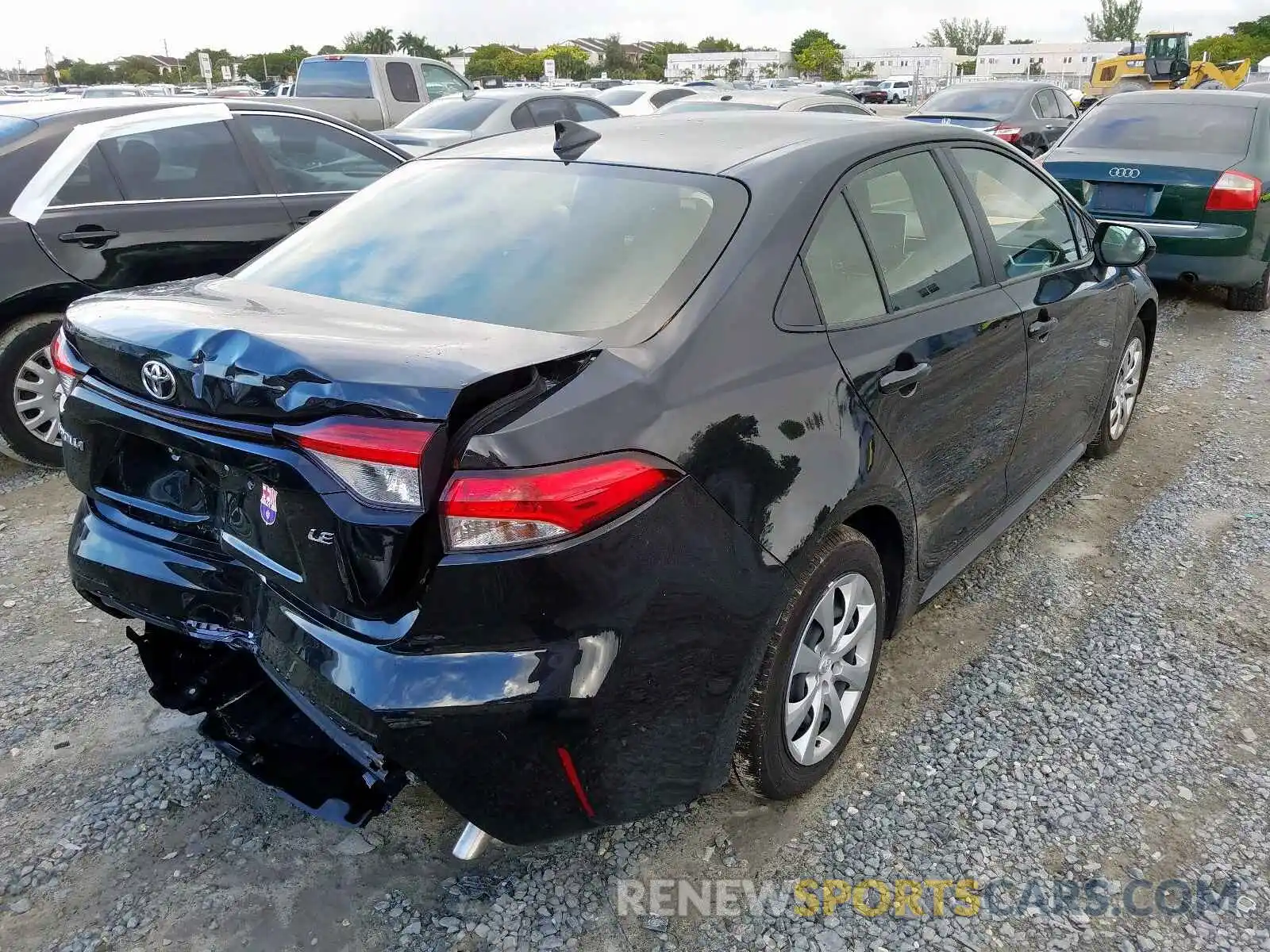 4 Photograph of a damaged car JTDEPRAE7LJ064194 TOYOTA COROLLA 2020