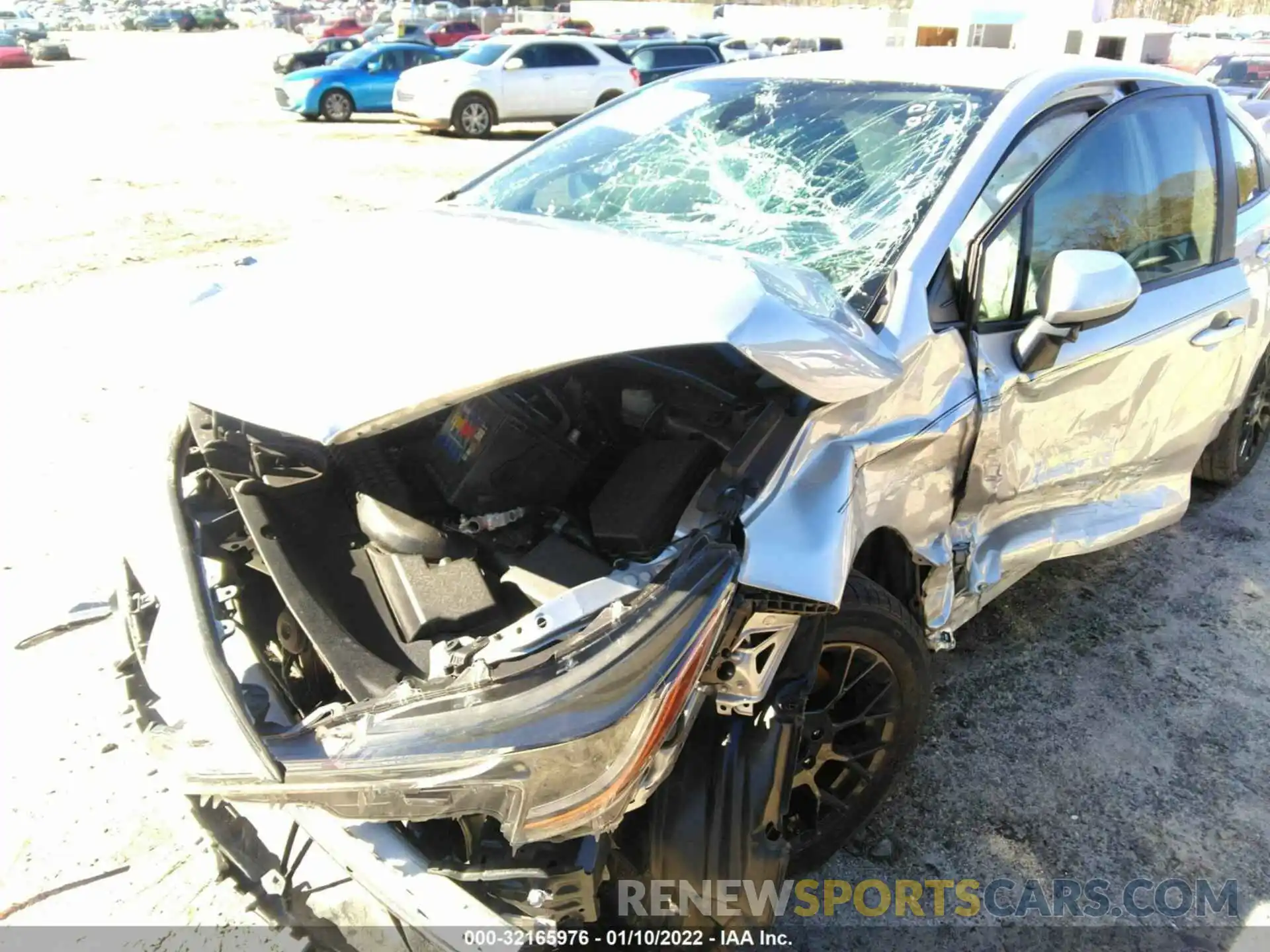 6 Photograph of a damaged car JTDEPRAE7LJ065152 TOYOTA COROLLA 2020