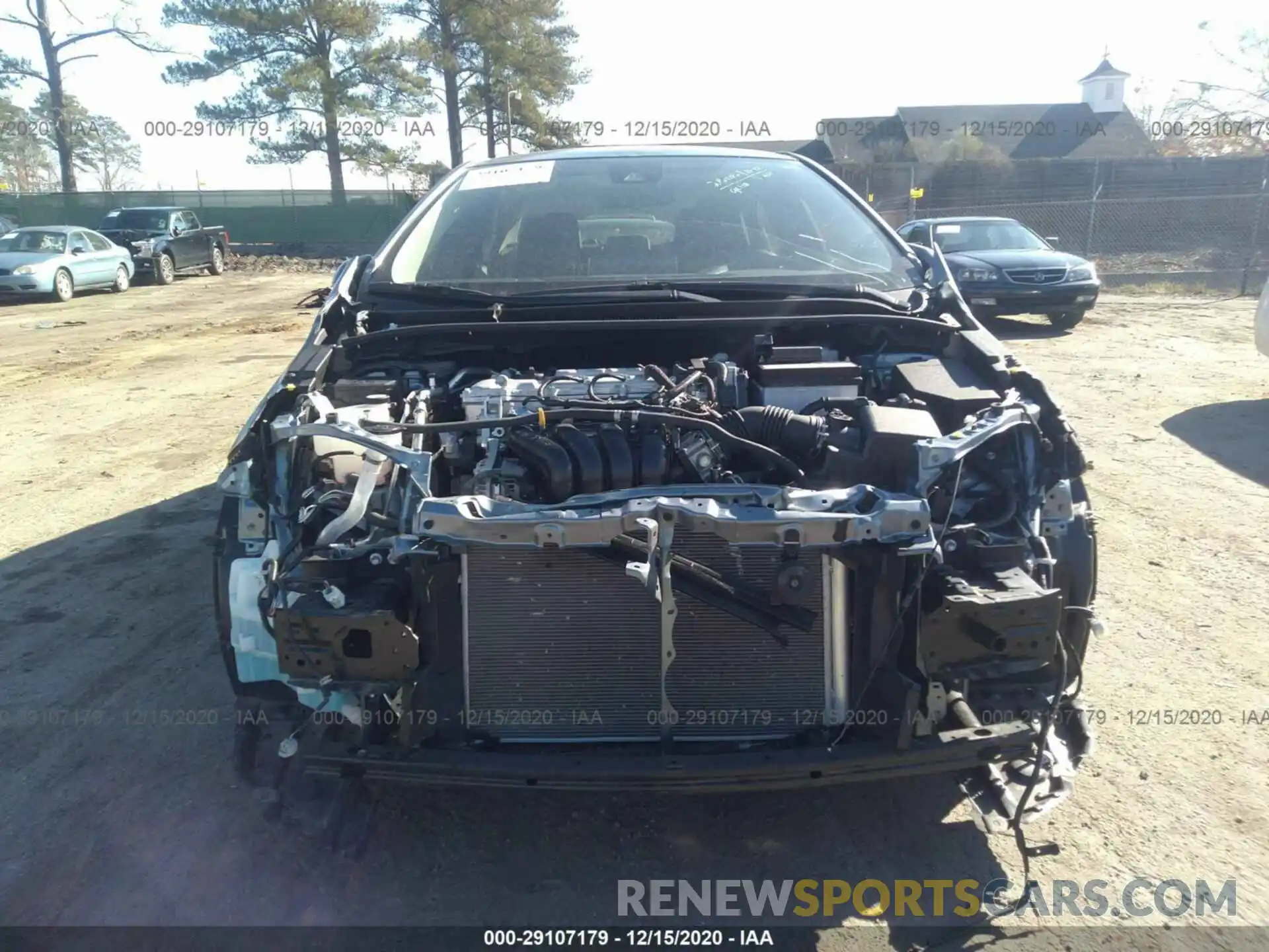 6 Photograph of a damaged car JTDEPRAE7LJ068455 TOYOTA COROLLA 2020