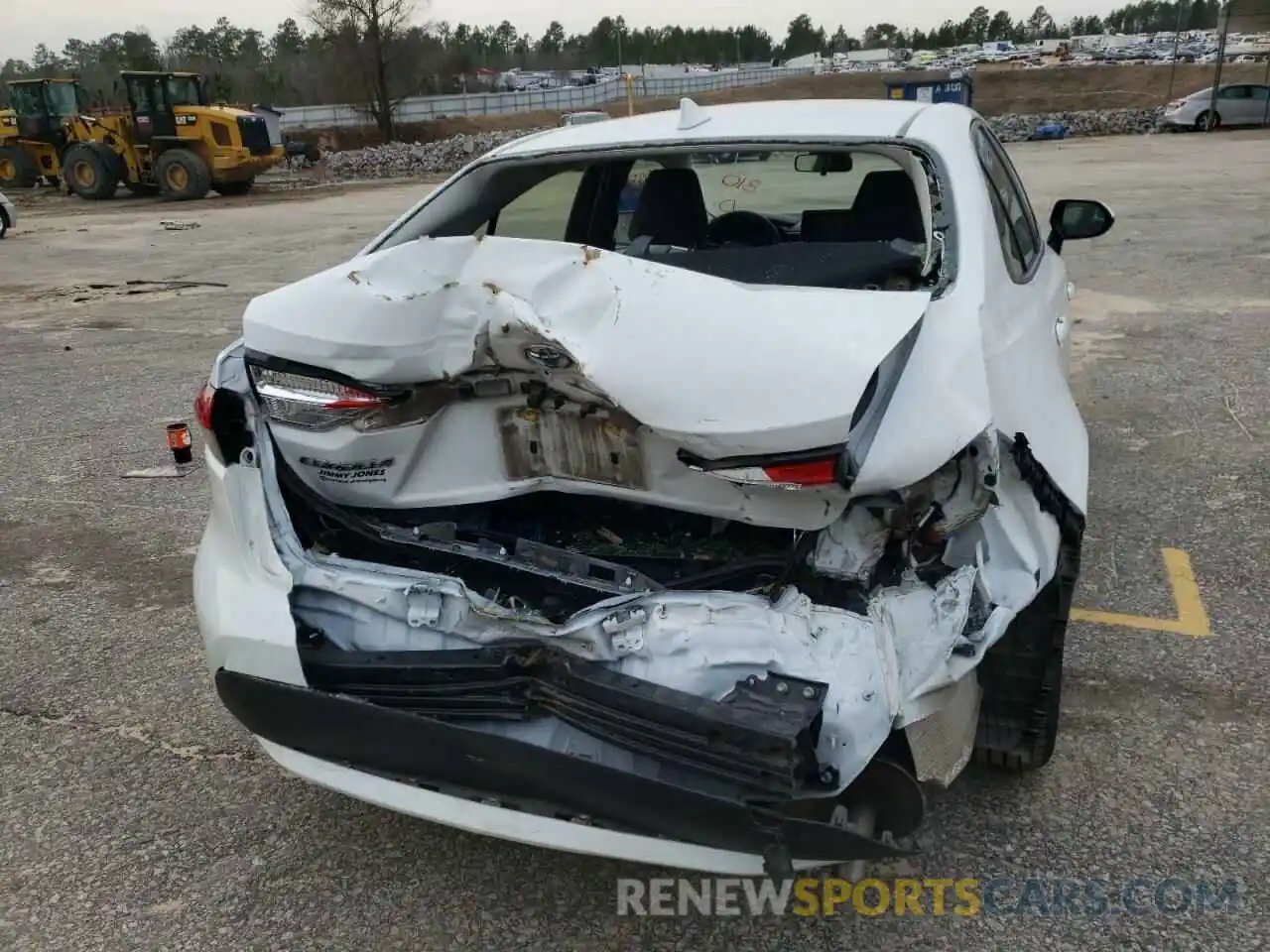 9 Photograph of a damaged car JTDEPRAE7LJ068777 TOYOTA COROLLA 2020