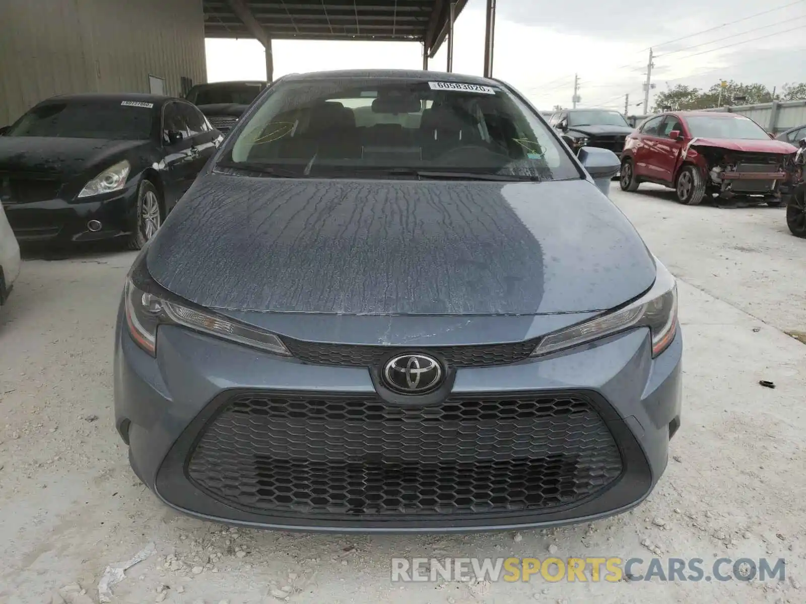 9 Photograph of a damaged car JTDEPRAE7LJ070352 TOYOTA COROLLA 2020