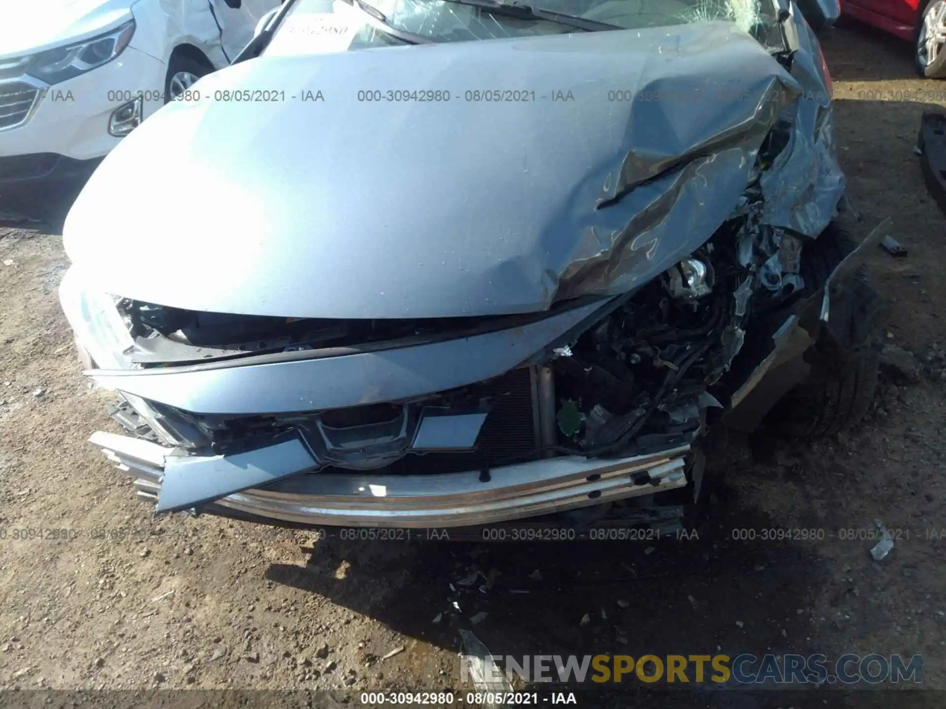 6 Photograph of a damaged car JTDEPRAE7LJ071887 TOYOTA COROLLA 2020