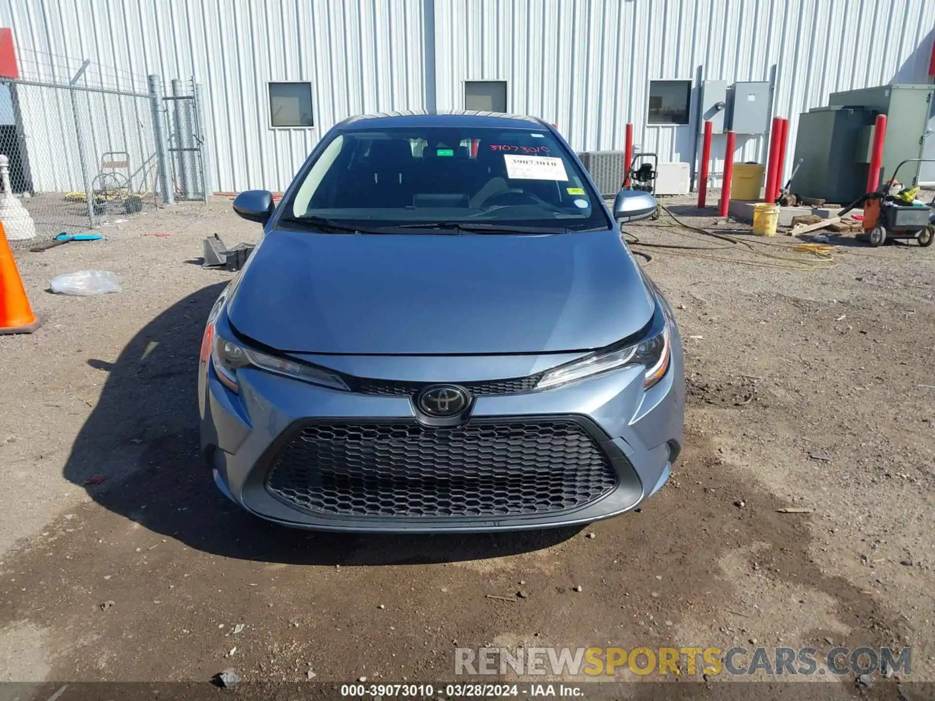 13 Photograph of a damaged car JTDEPRAE7LJ072652 TOYOTA COROLLA 2020