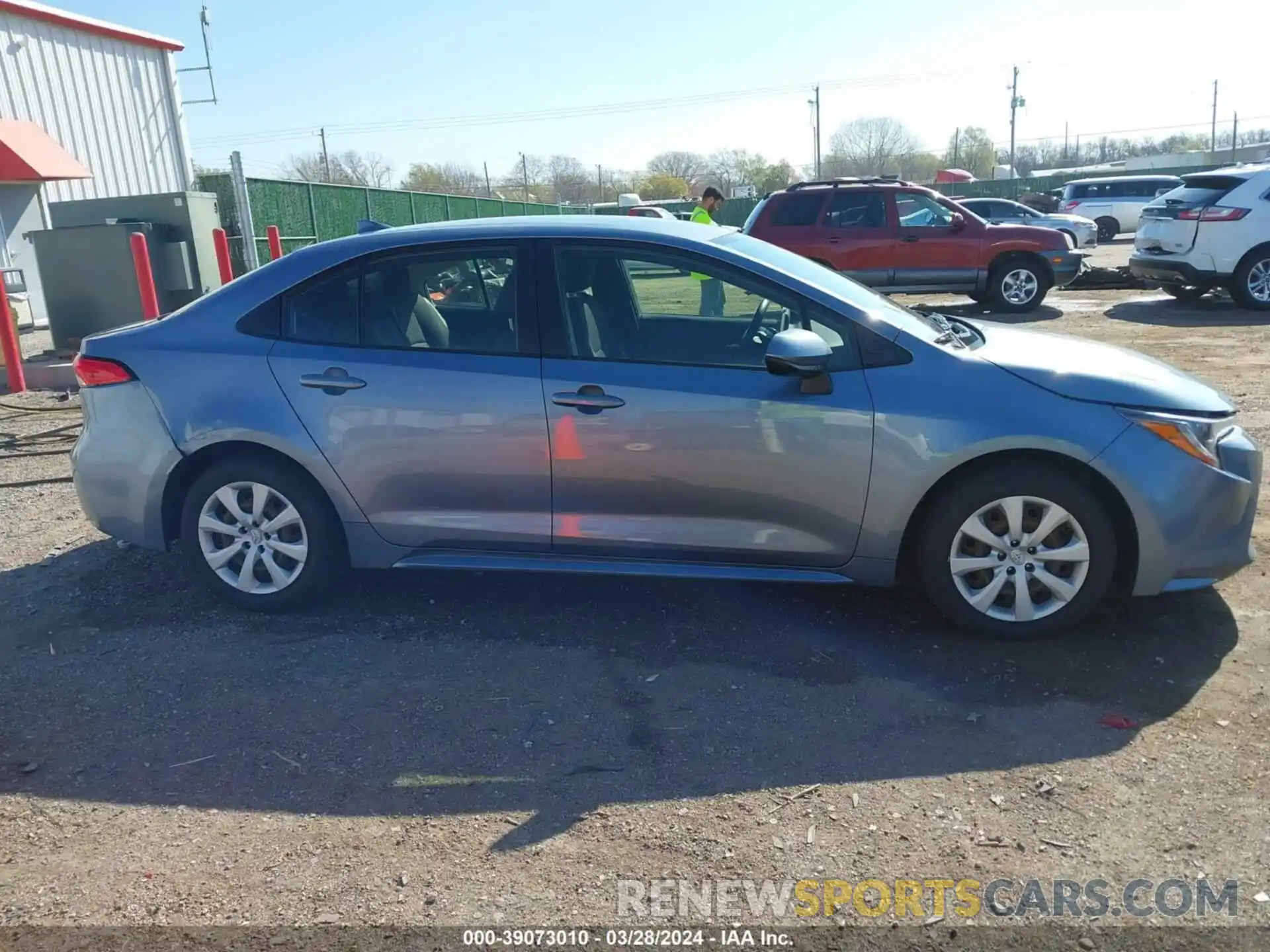 14 Photograph of a damaged car JTDEPRAE7LJ072652 TOYOTA COROLLA 2020