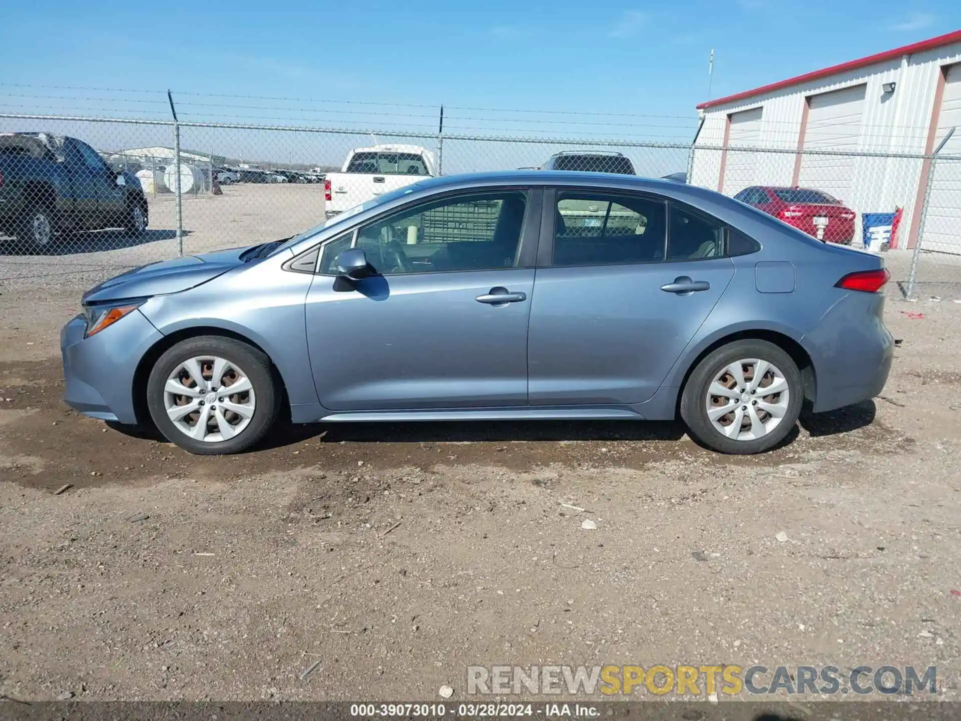 15 Photograph of a damaged car JTDEPRAE7LJ072652 TOYOTA COROLLA 2020