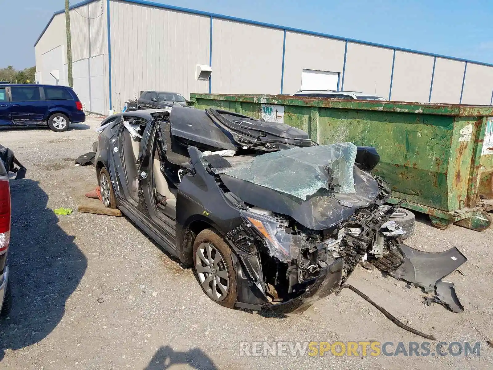 9 Photograph of a damaged car JTDEPRAE7LJ073266 TOYOTA COROLLA 2020