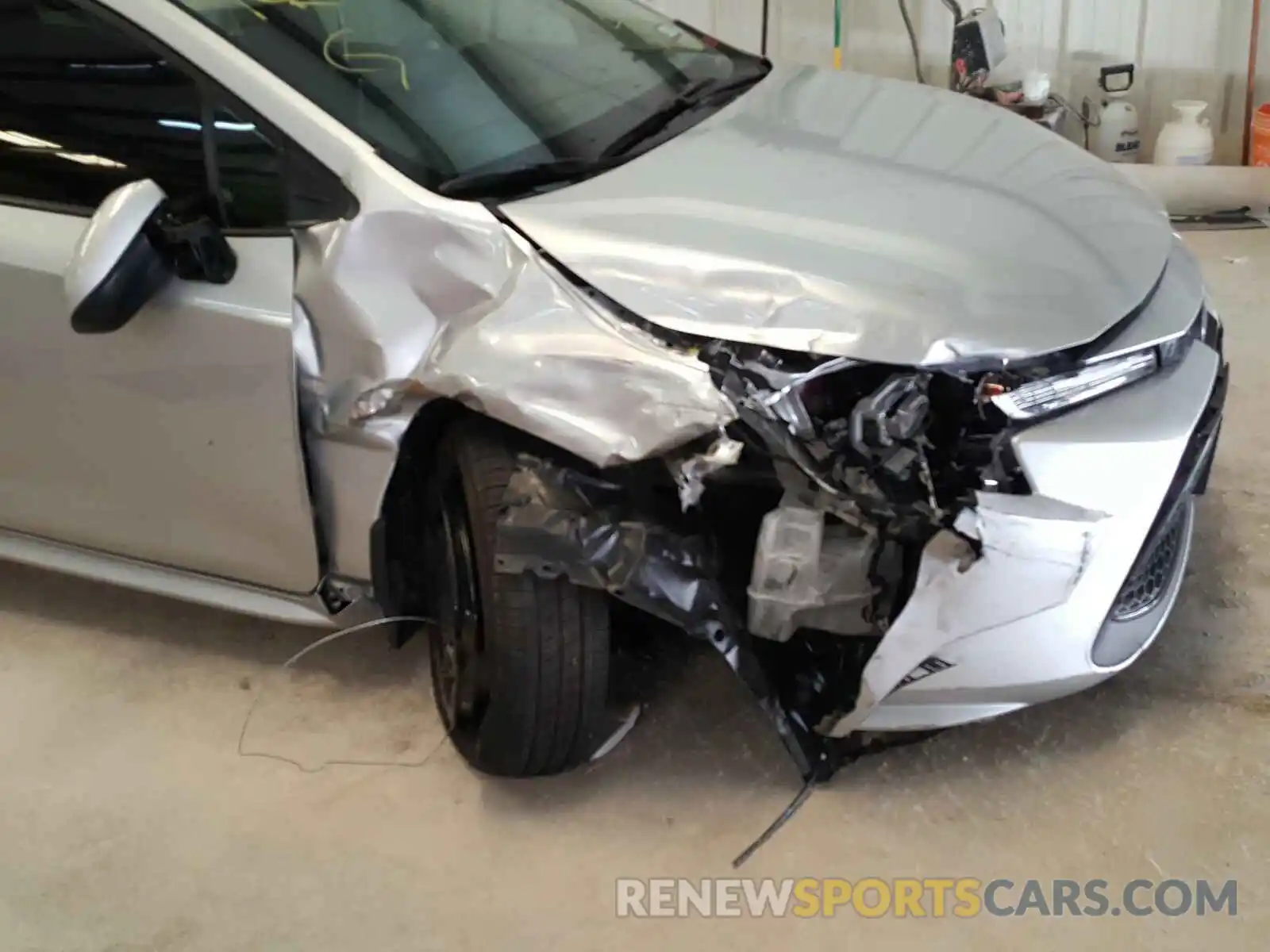 9 Фотография поврежденного автомобиля JTDEPRAE7LJ074112 TOYOTA COROLLA 2020