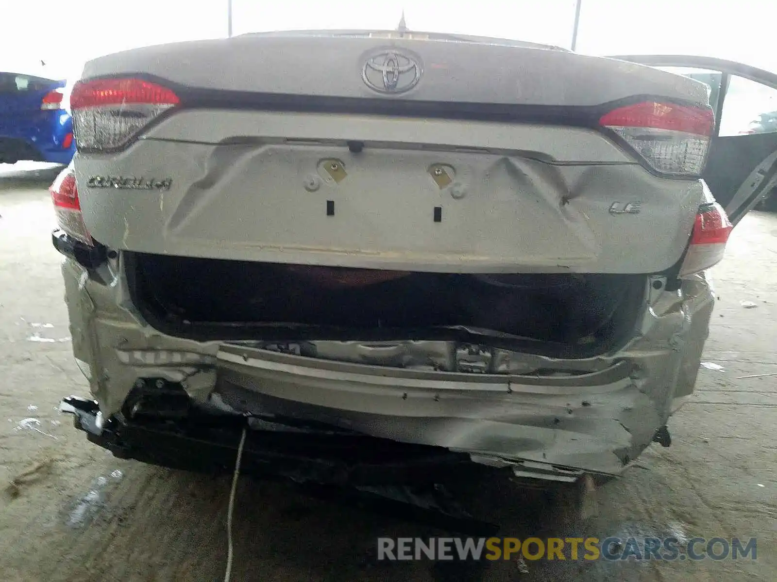 9 Photograph of a damaged car JTDEPRAE7LJ074613 TOYOTA COROLLA 2020