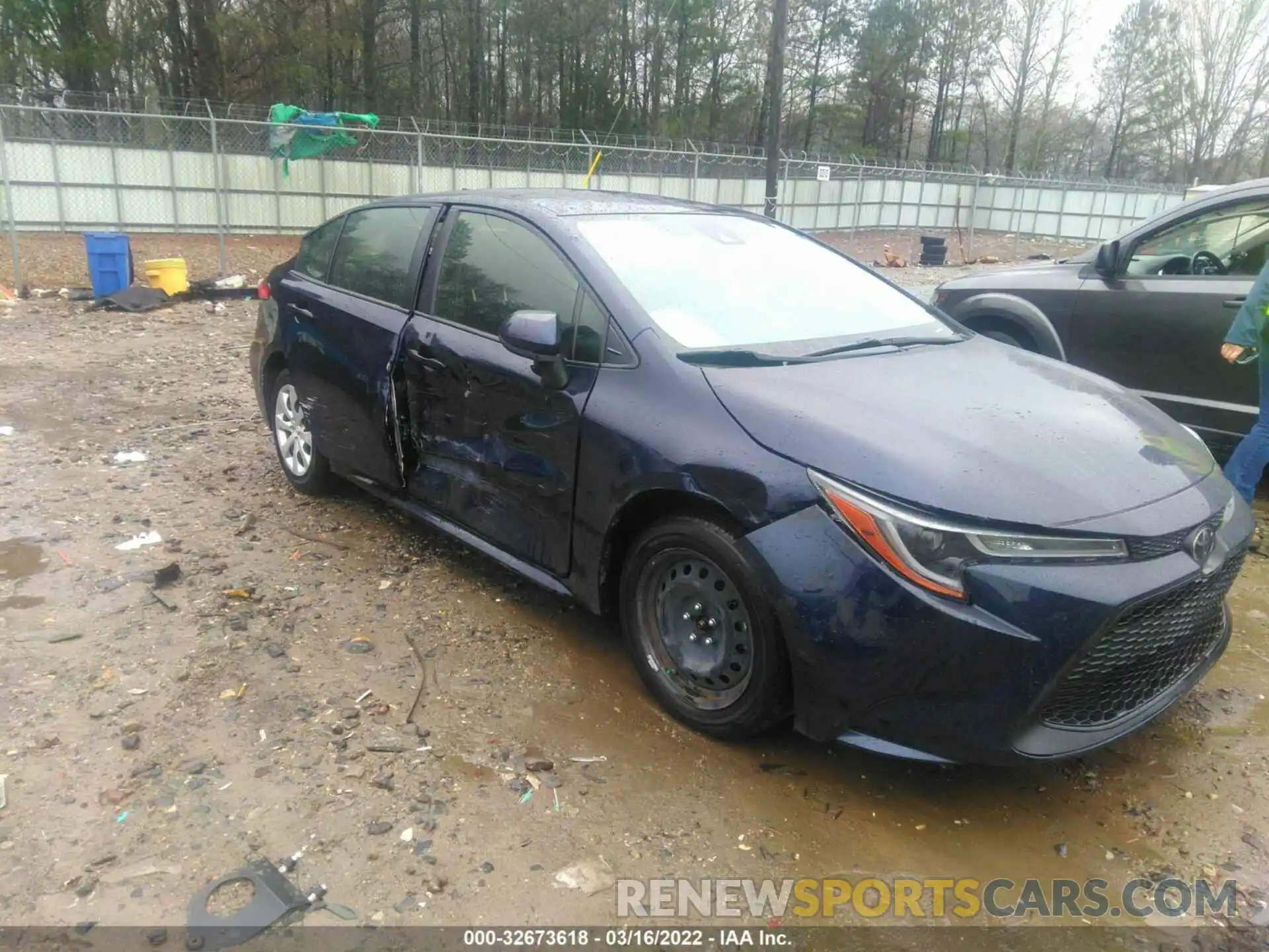 6 Photograph of a damaged car JTDEPRAE7LJ075017 TOYOTA COROLLA 2020