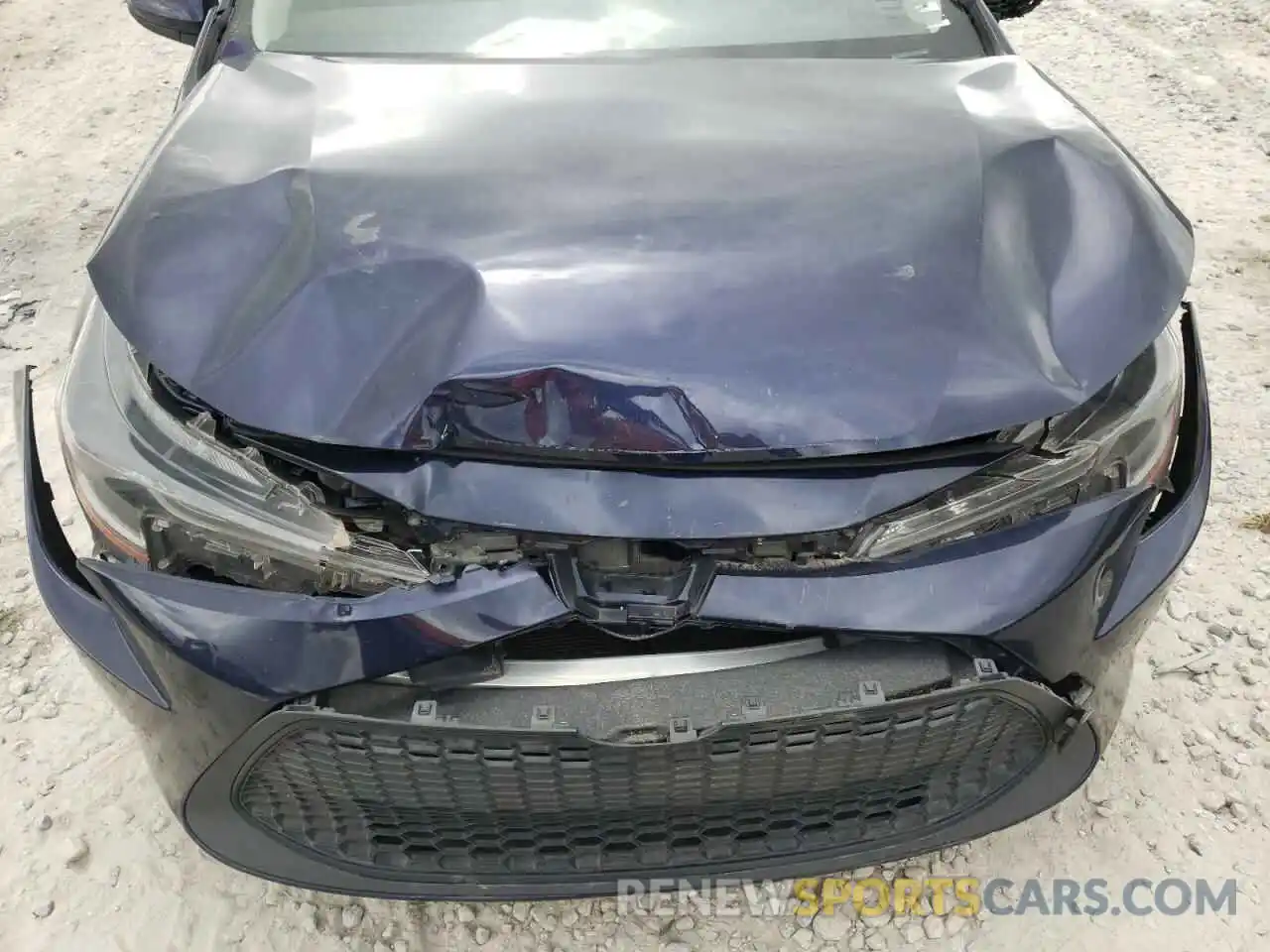 9 Photograph of a damaged car JTDEPRAE7LJ075244 TOYOTA COROLLA 2020