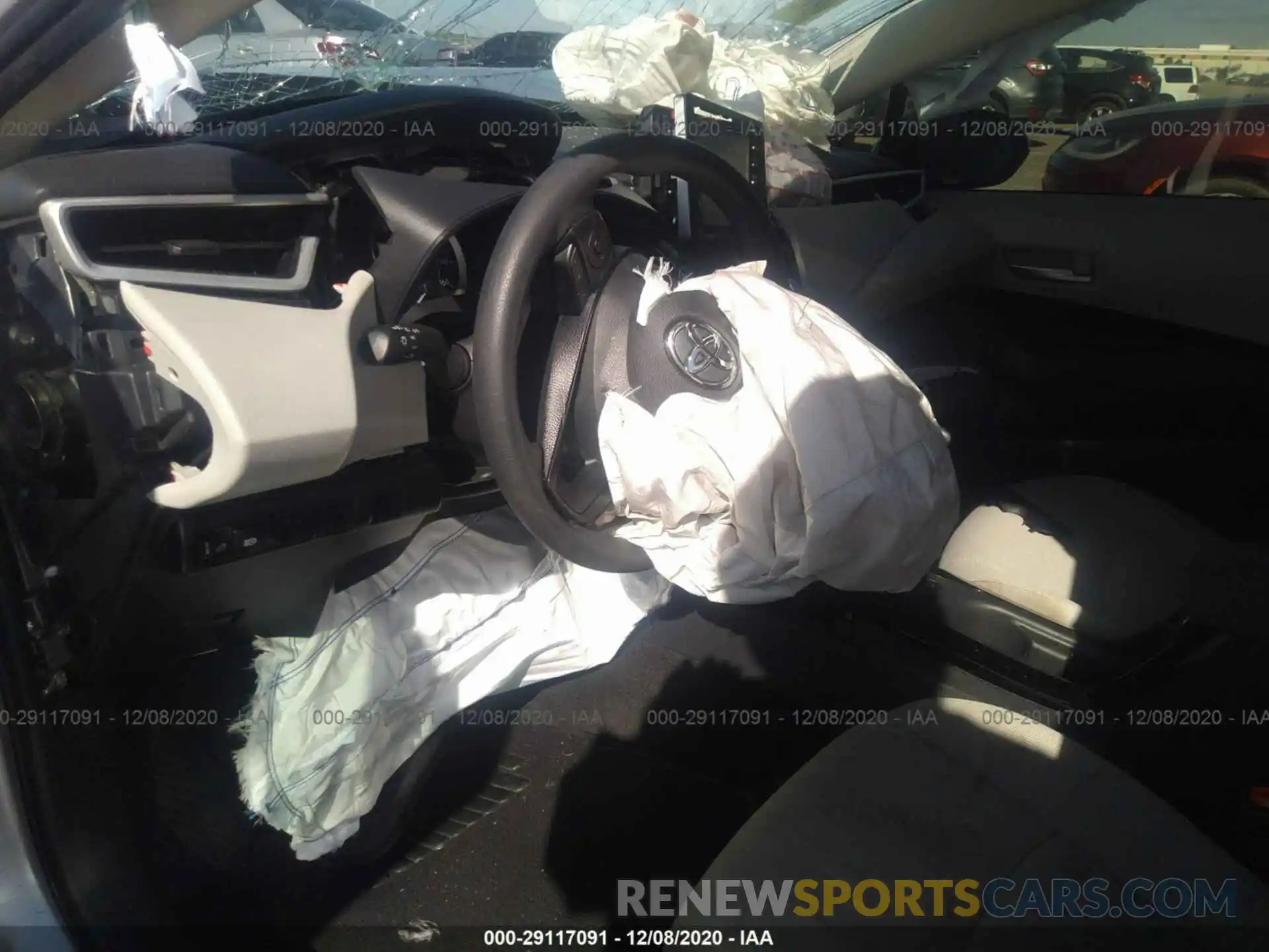 5 Photograph of a damaged car JTDEPRAE7LJ077236 TOYOTA COROLLA 2020