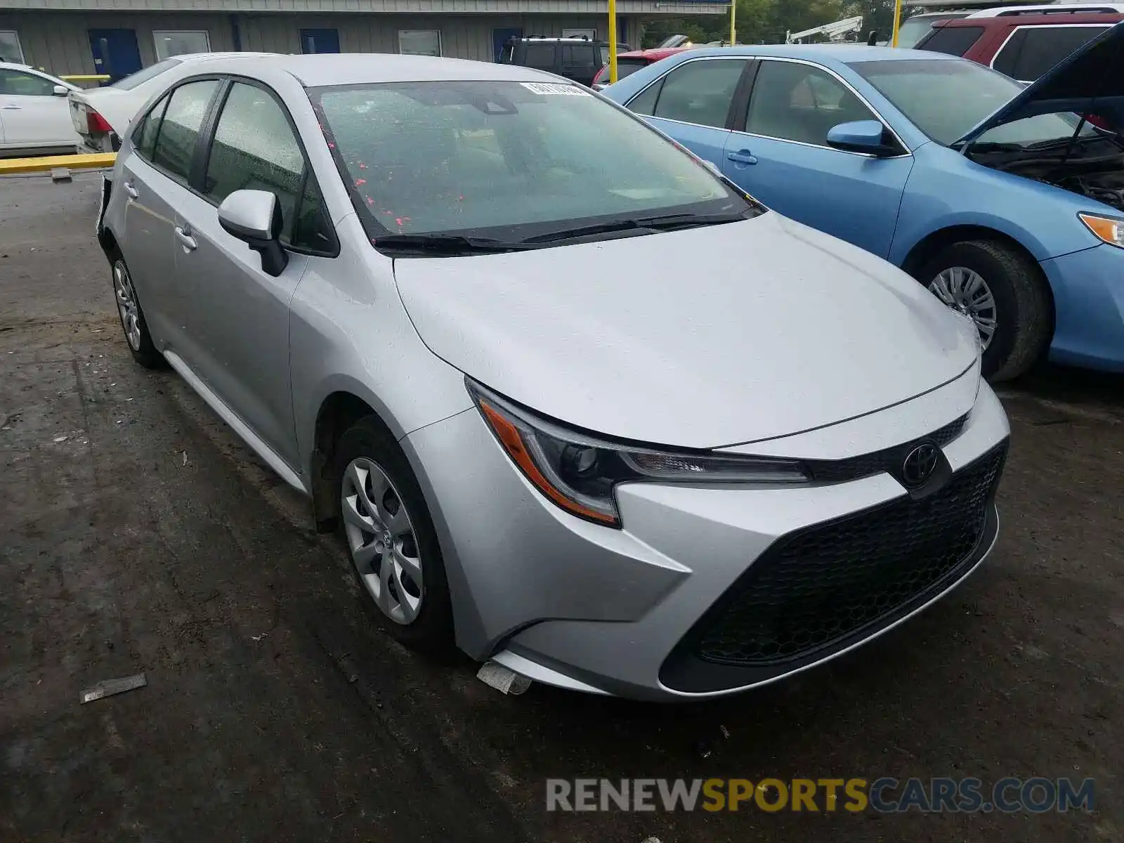 1 Photograph of a damaged car JTDEPRAE7LJ077317 TOYOTA COROLLA 2020