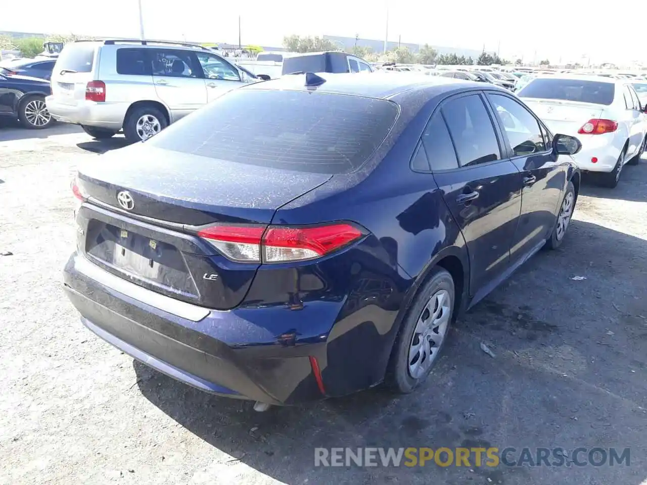 4 Photograph of a damaged car JTDEPRAE7LJ077740 TOYOTA COROLLA 2020