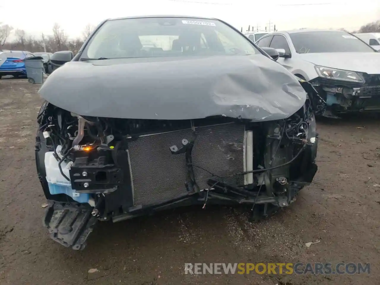 9 Photograph of a damaged car JTDEPRAE7LJ082923 TOYOTA COROLLA 2020