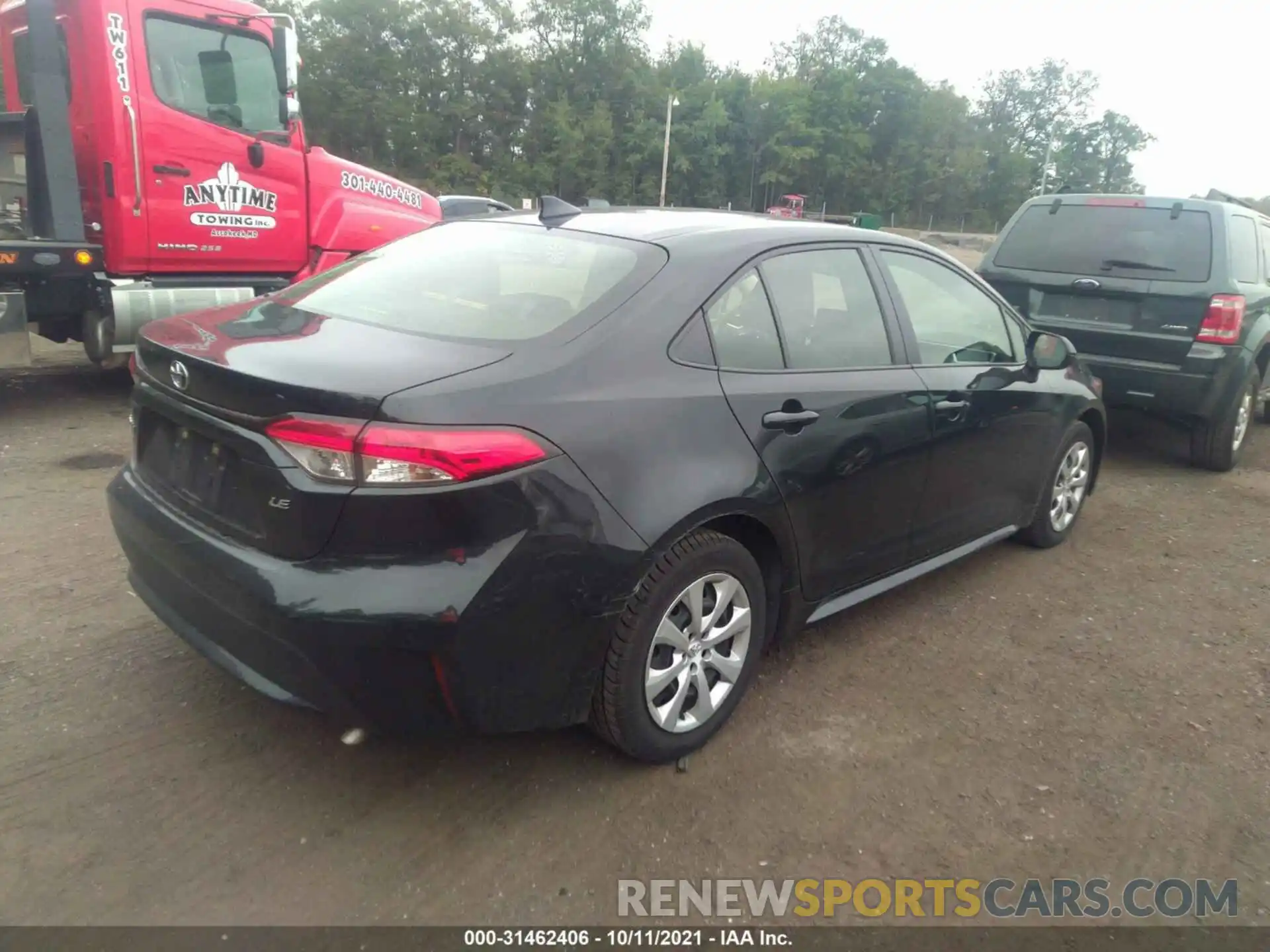 4 Photograph of a damaged car JTDEPRAE7LJ084607 TOYOTA COROLLA 2020