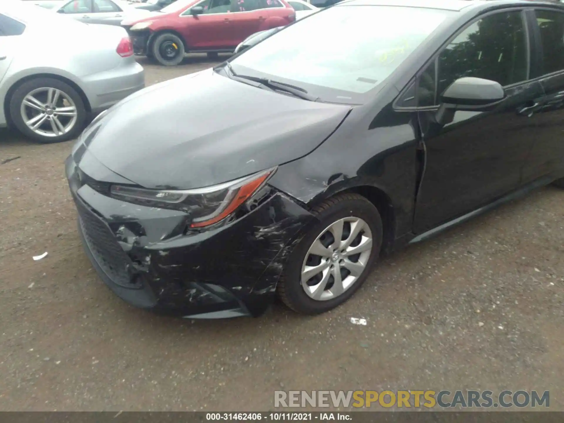 6 Photograph of a damaged car JTDEPRAE7LJ084607 TOYOTA COROLLA 2020