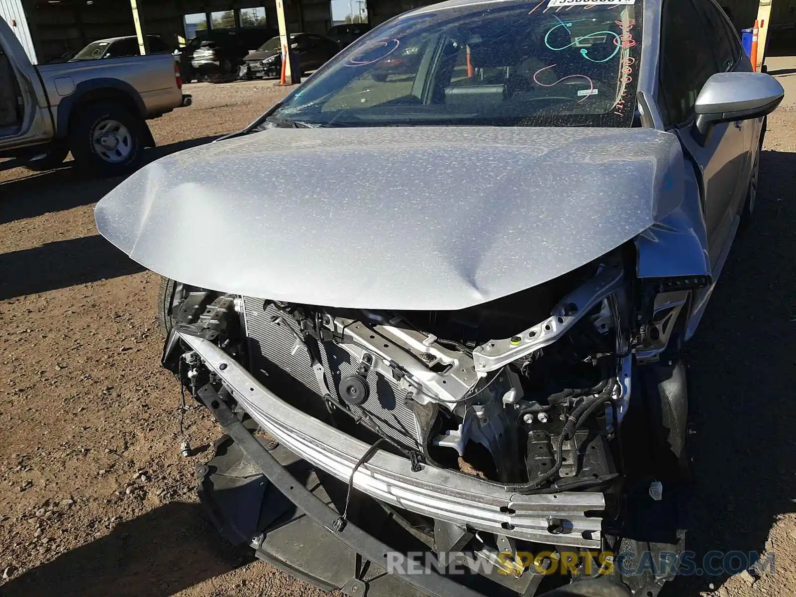 9 Photograph of a damaged car JTDEPRAE7LJ084896 TOYOTA COROLLA 2020