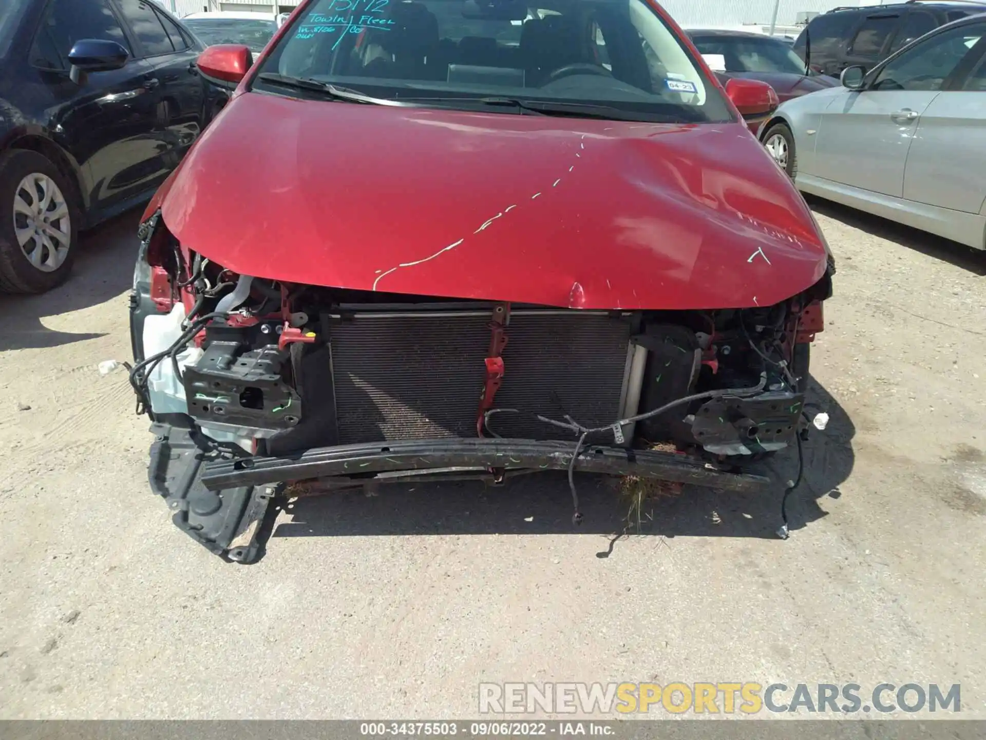 6 Photograph of a damaged car JTDEPRAE7LJ085269 TOYOTA COROLLA 2020