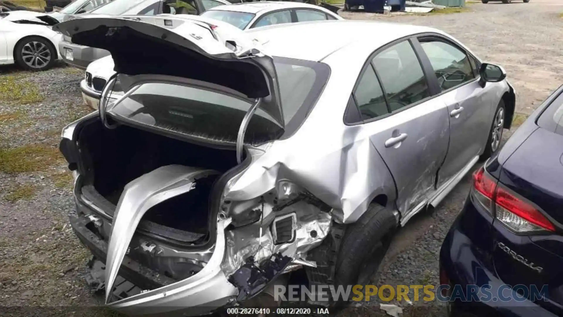 9 Photograph of a damaged car JTDEPRAE7LJ085353 TOYOTA COROLLA 2020