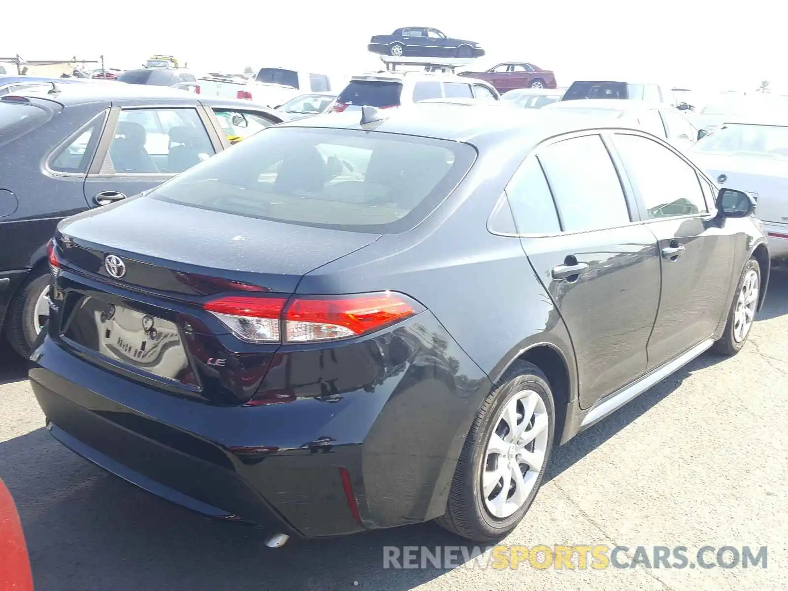 4 Photograph of a damaged car JTDEPRAE7LJ085787 TOYOTA COROLLA 2020