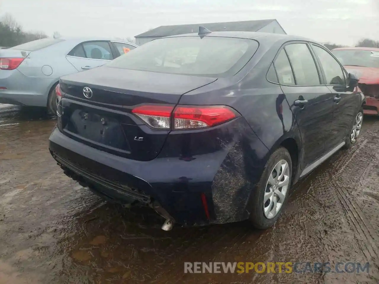 4 Photograph of a damaged car JTDEPRAE7LJ086454 TOYOTA COROLLA 2020